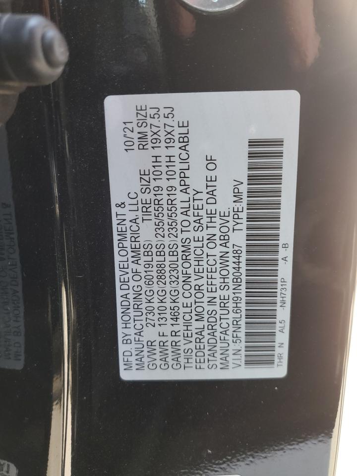 Photo 13 VIN: 5FNRL6H91NB044487 - HONDA ODYSSEY 