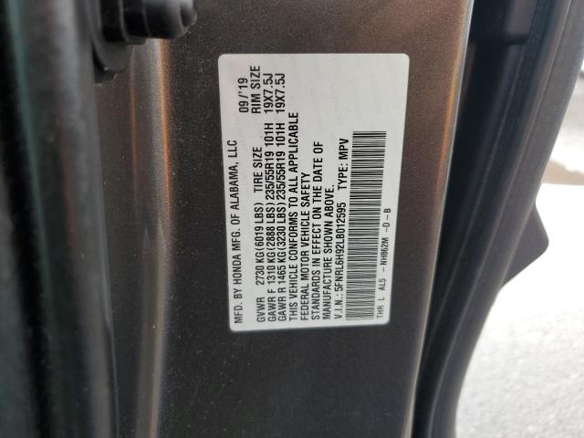 Photo 12 VIN: 5FNRL6H92LB012595 - HONDA ODYSSEY 