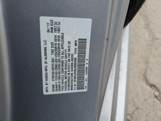 Photo 11 VIN: 5FNRL6H93JB002090 - HONDA ODYSSEY EL 