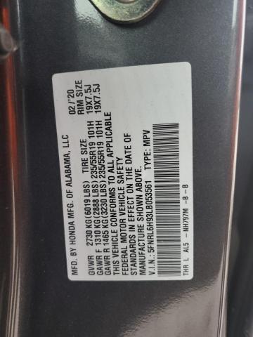 Photo 12 VIN: 5FNRL6H93LB053561 - HONDA ODYSSEY EL 