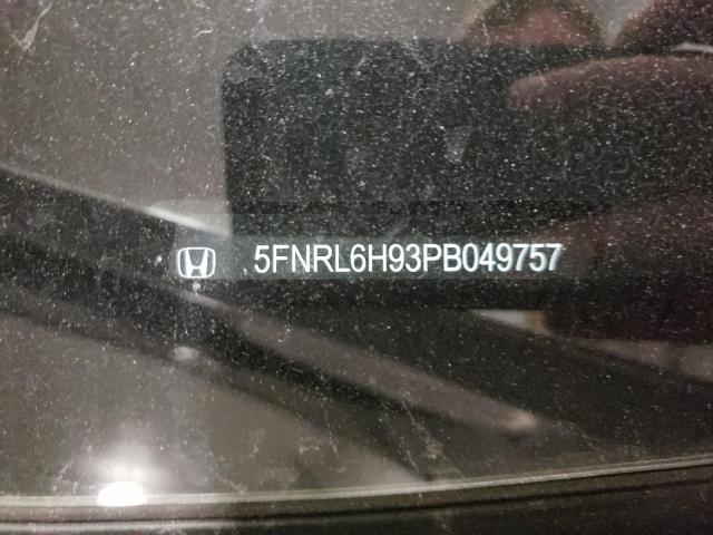 Photo 12 VIN: 5FNRL6H93PB049757 - HONDA ODYSSEY EL 