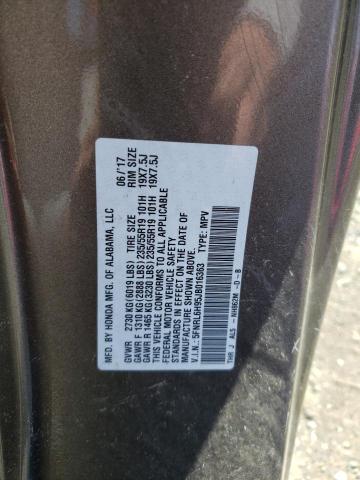 Photo 13 VIN: 5FNRL6H95JB016363 - HONDA ODYSSEY EL 