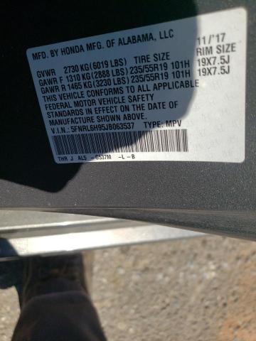 Photo 9 VIN: 5FNRL6H95JB063537 - HONDA ODYSSEY EL 