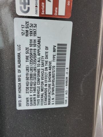 Photo 13 VIN: 5FNRL6H95JB075770 - HONDA ODYSSEY 