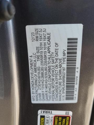 Photo 12 VIN: 5FNRL6H96RB027187 - HONDA ODYSSEY EL 