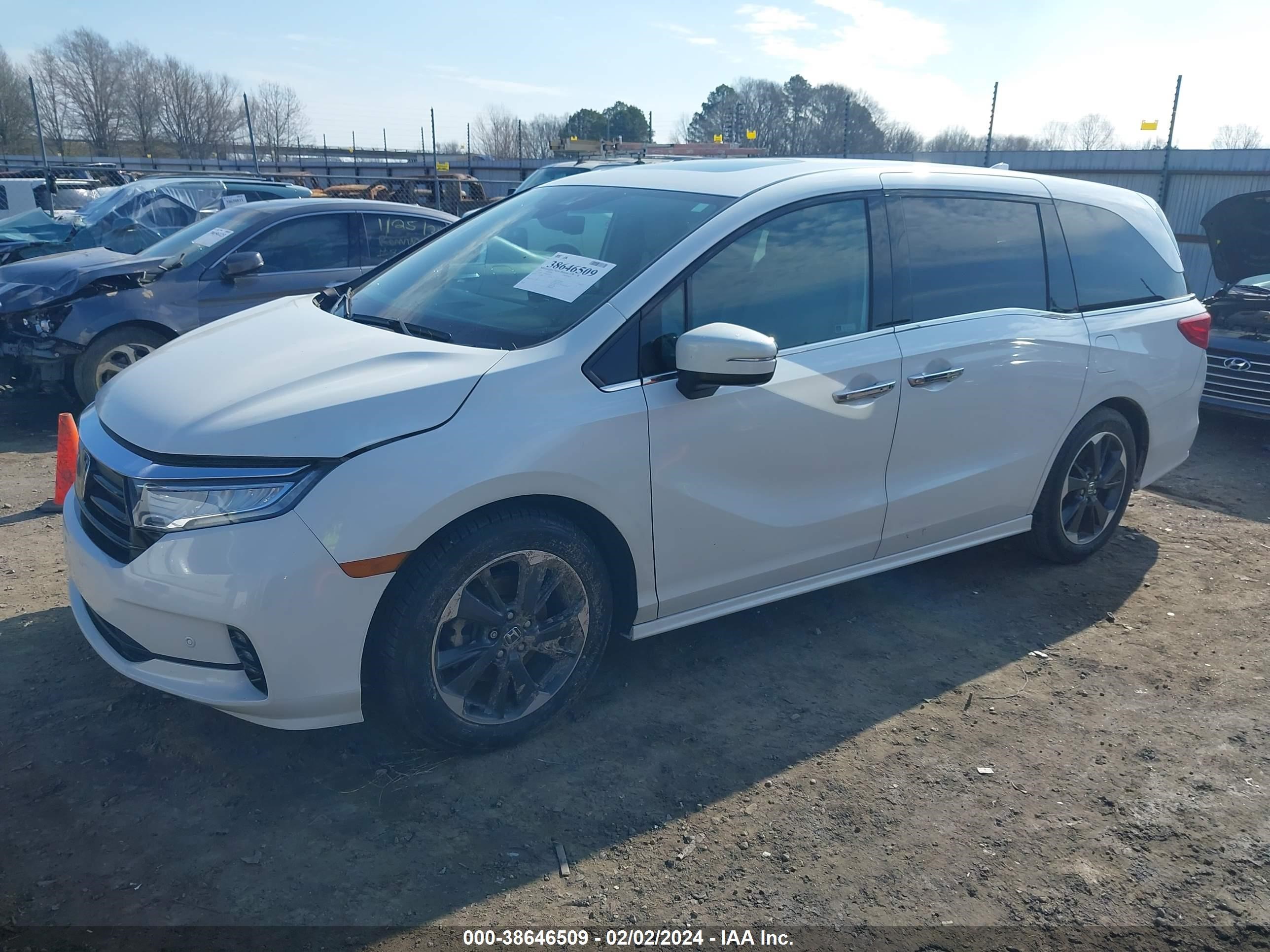 Photo 1 VIN: 5FNRL6H97NB022736 - HONDA ODYSSEY 