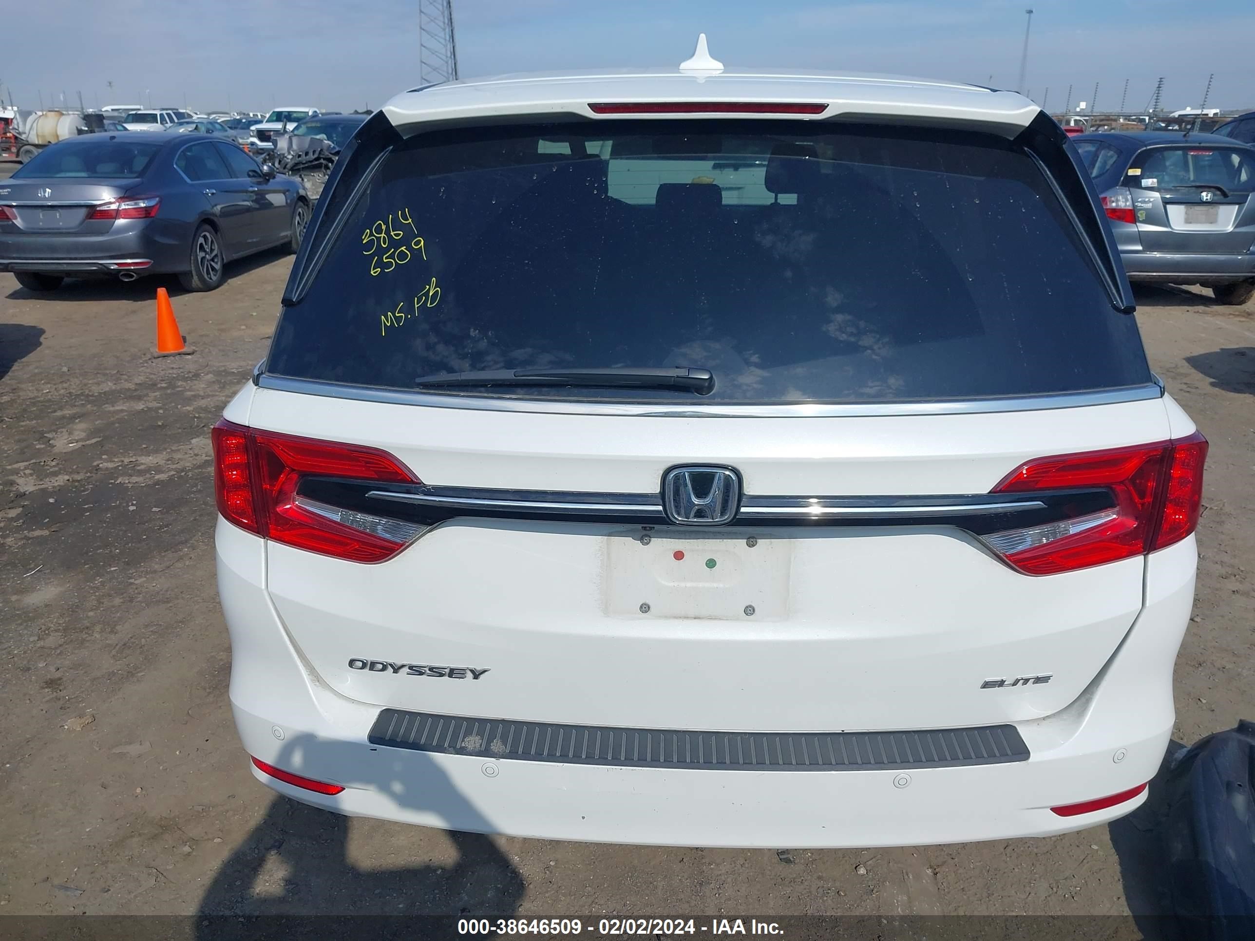 Photo 16 VIN: 5FNRL6H97NB022736 - HONDA ODYSSEY 