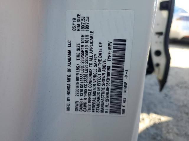 Photo 12 VIN: 5FNRL6H98KB109198 - HONDA ODYSSEY 