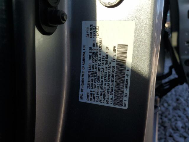 Photo 9 VIN: 5FNRL6H98LB003366 - HONDA ODYSSEY EL 