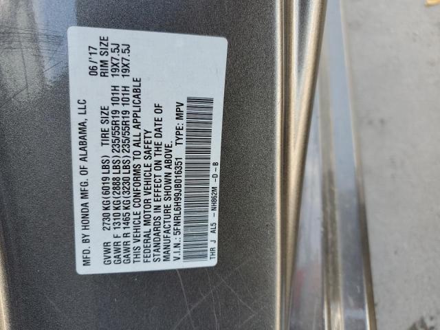 Photo 12 VIN: 5FNRL6H99JB016351 - HONDA ODYSSEY EL 