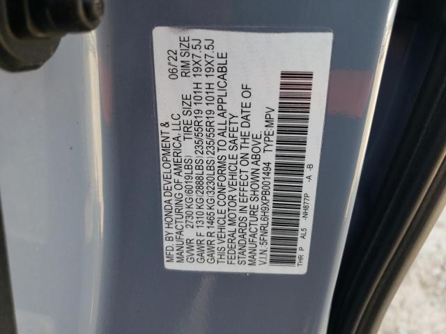 Photo 13 VIN: 5FNRL6H9XPB001494 - HONDA ODYSSEY EL 