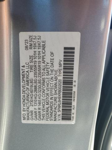 Photo 12 VIN: 5FNRL6H9XRB002020 - HONDA ODYSSEY EL 