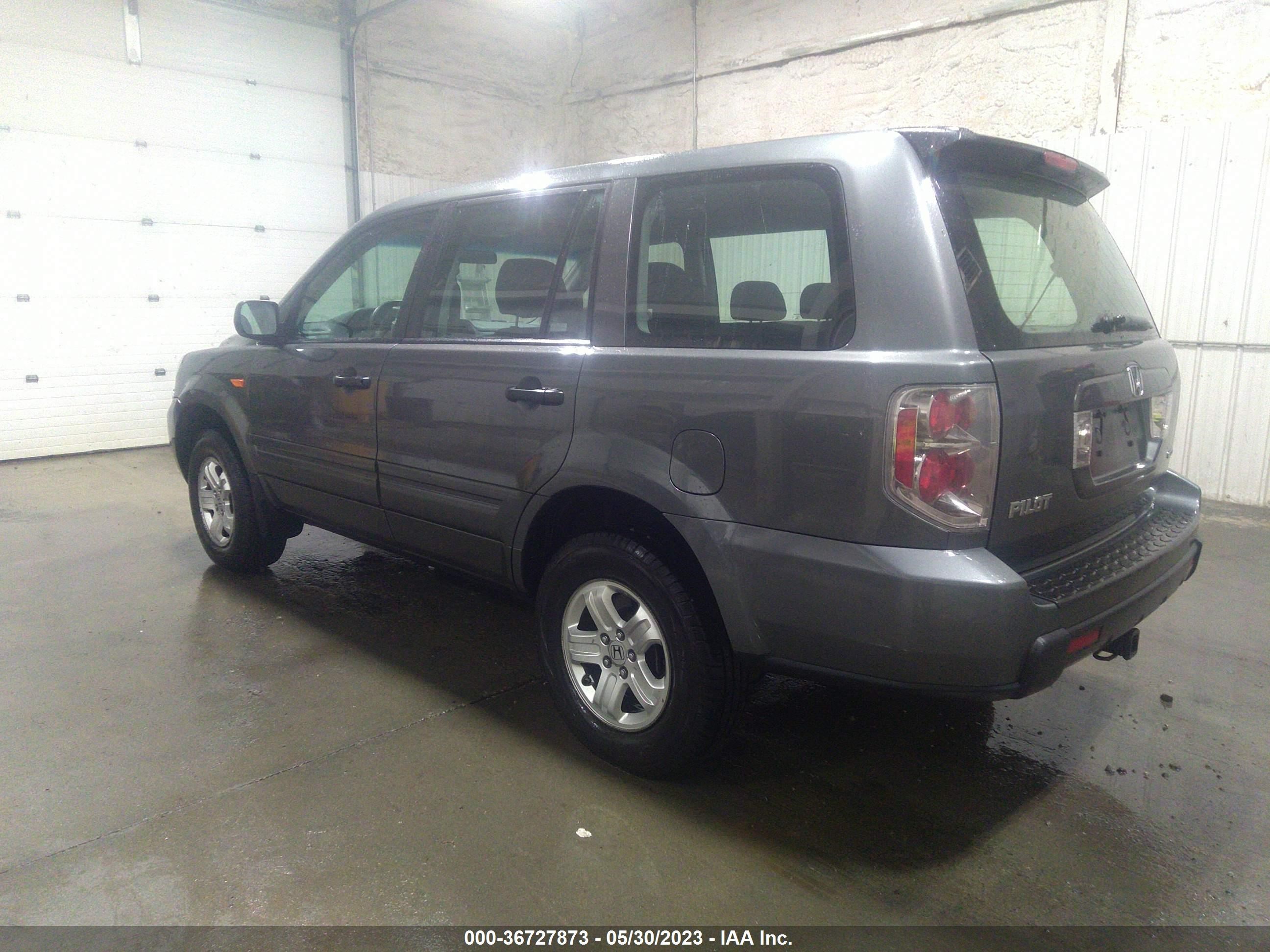 Photo 2 VIN: 5FNYF18117B022346 - HONDA PILOT 