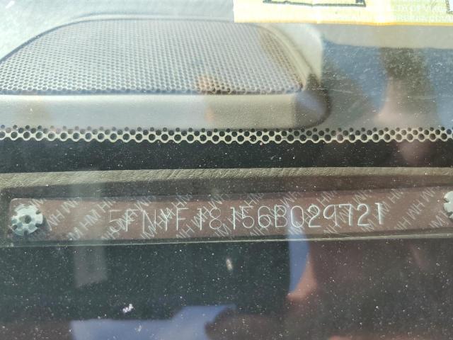 Photo 12 VIN: 5FNYF18156B029721 - HONDA PILOT 