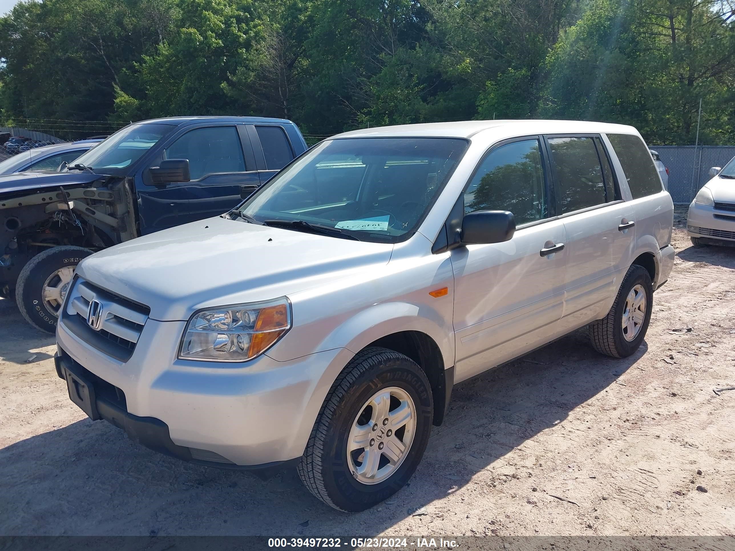 Photo 1 VIN: 5FNYF18167B021483 - HONDA PILOT 