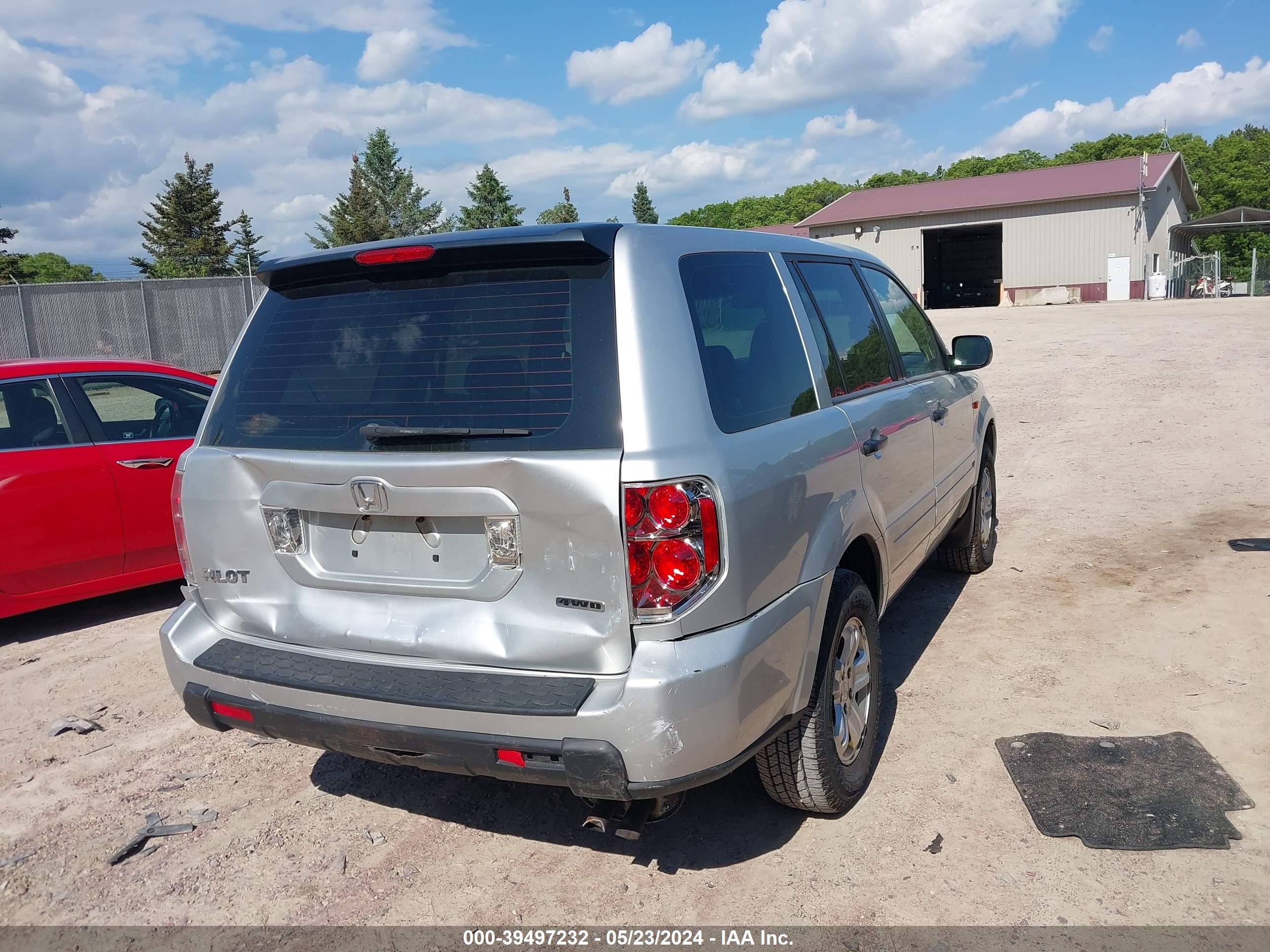 Photo 3 VIN: 5FNYF18167B021483 - HONDA PILOT 