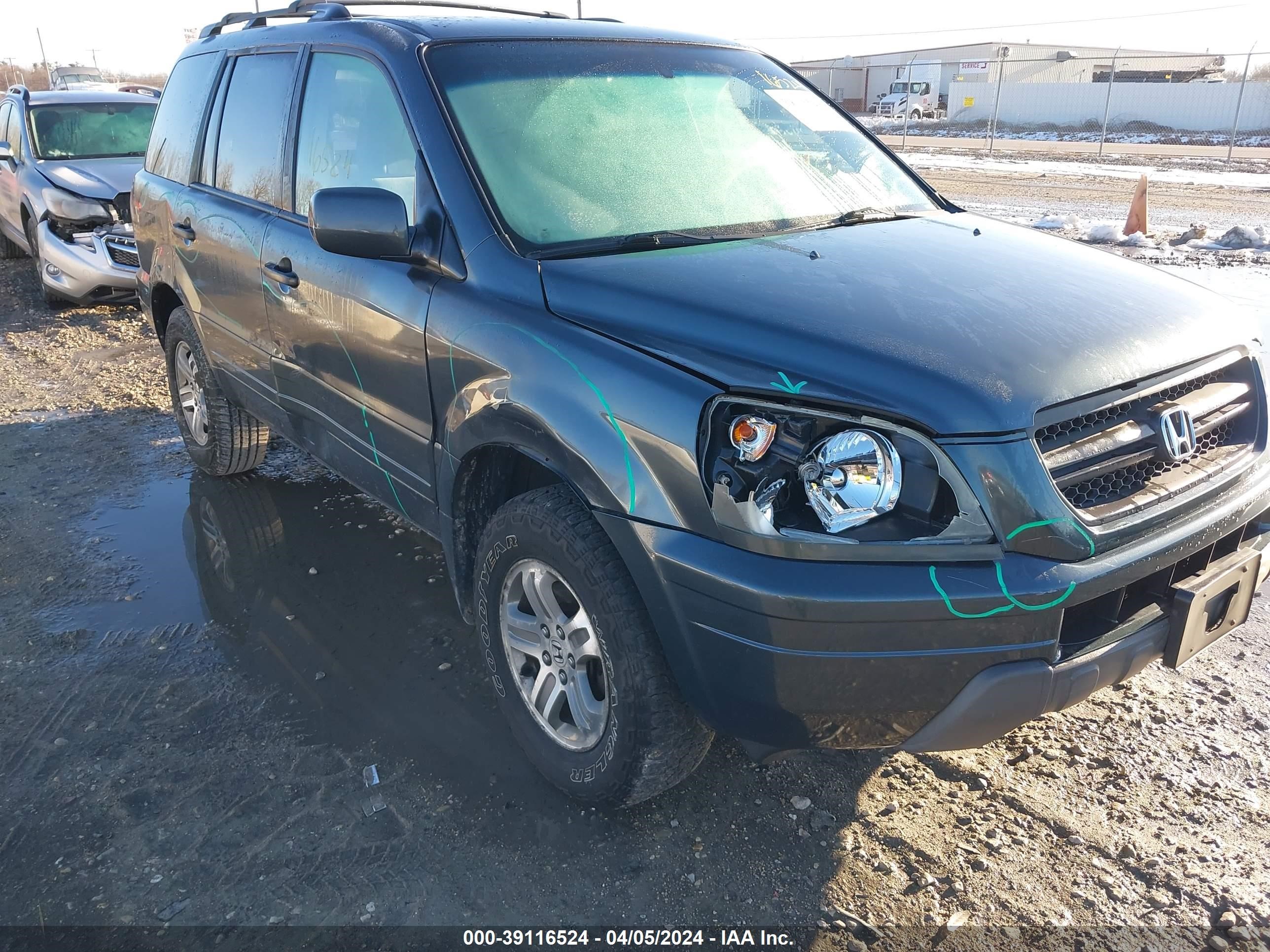 Photo 5 VIN: 5FNYF18475B035206 - HONDA PILOT 