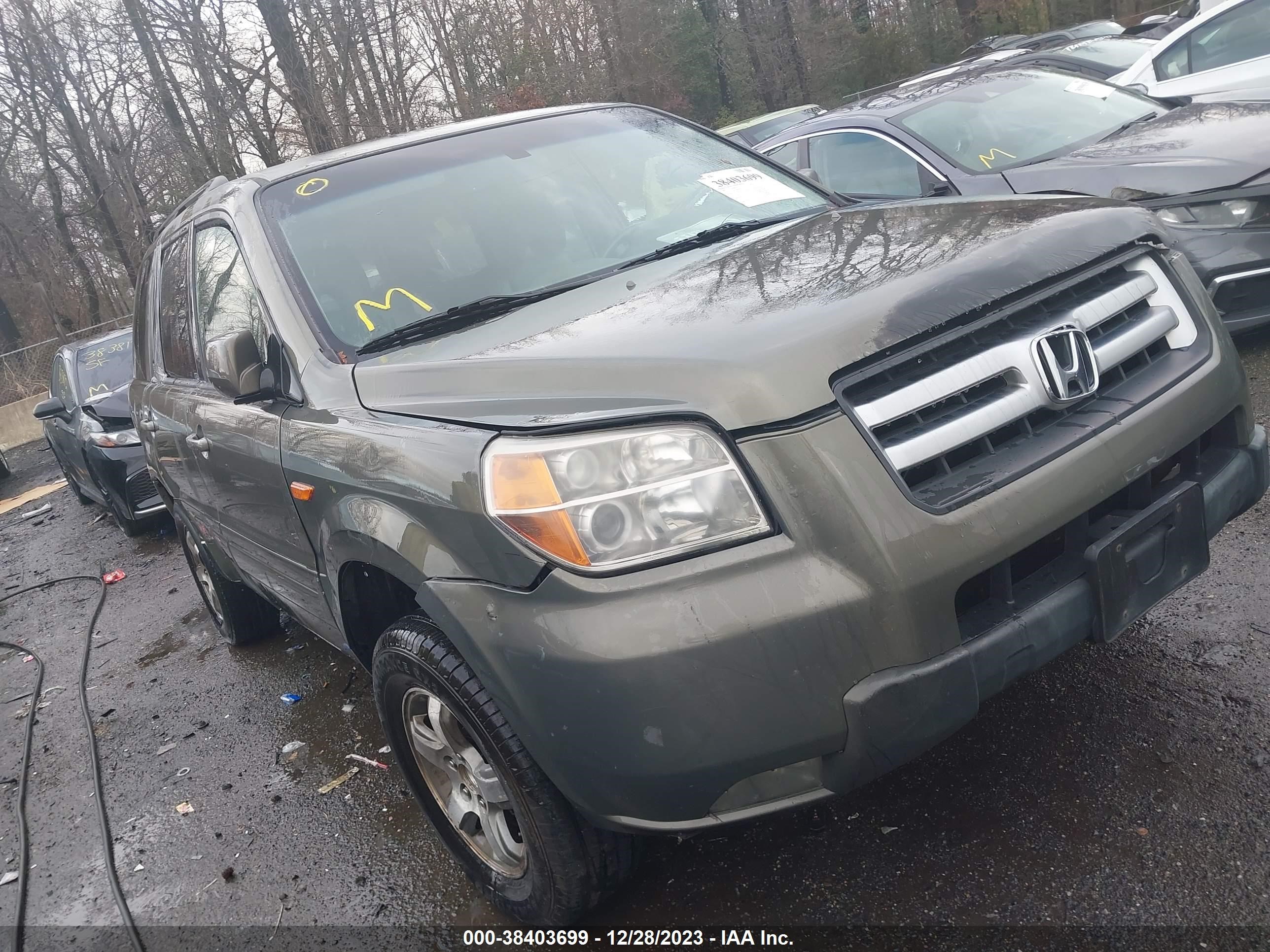 Photo 0 VIN: 5FNYF18527B003985 - HONDA PILOT 