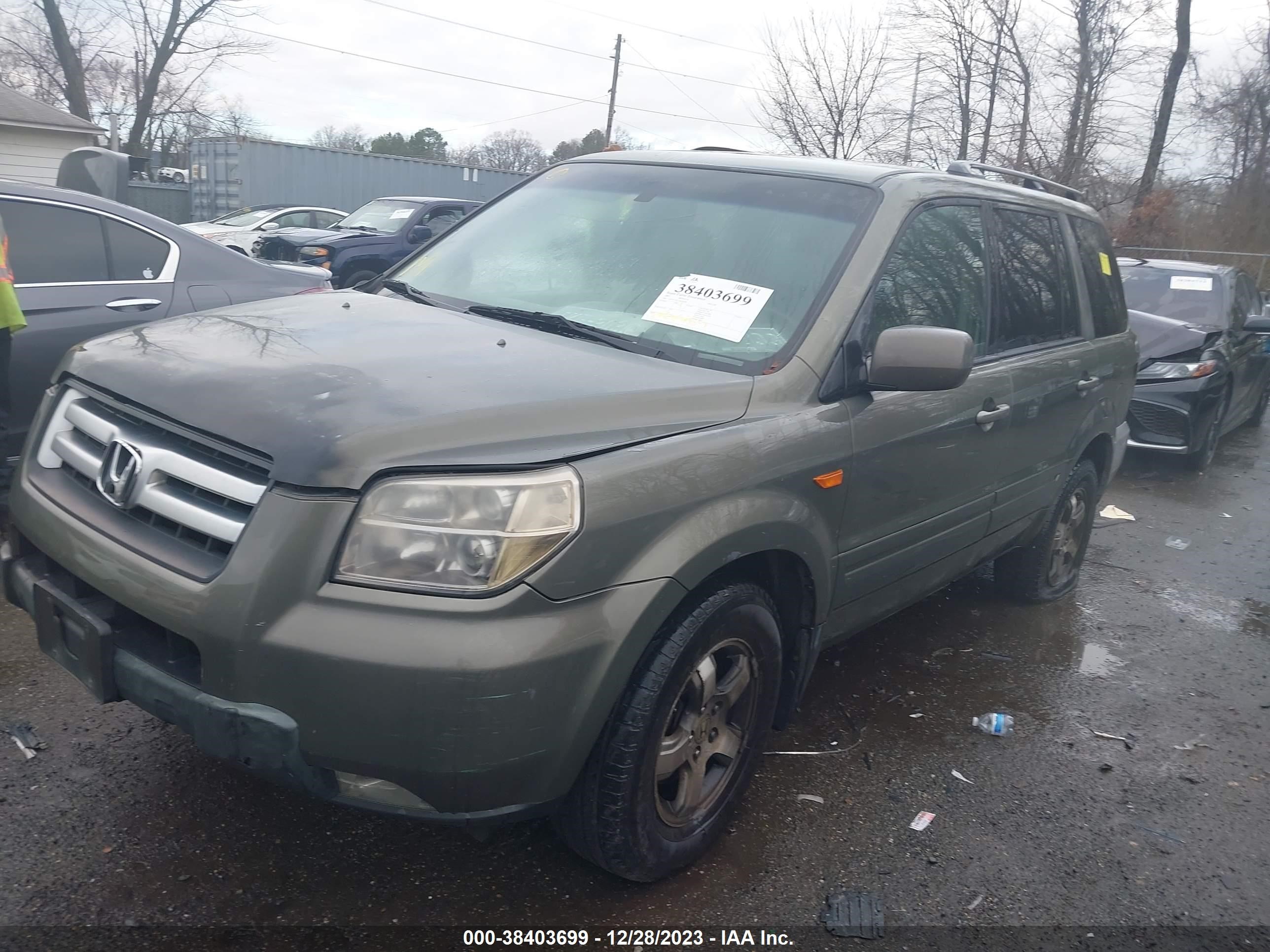 Photo 1 VIN: 5FNYF18527B003985 - HONDA PILOT 