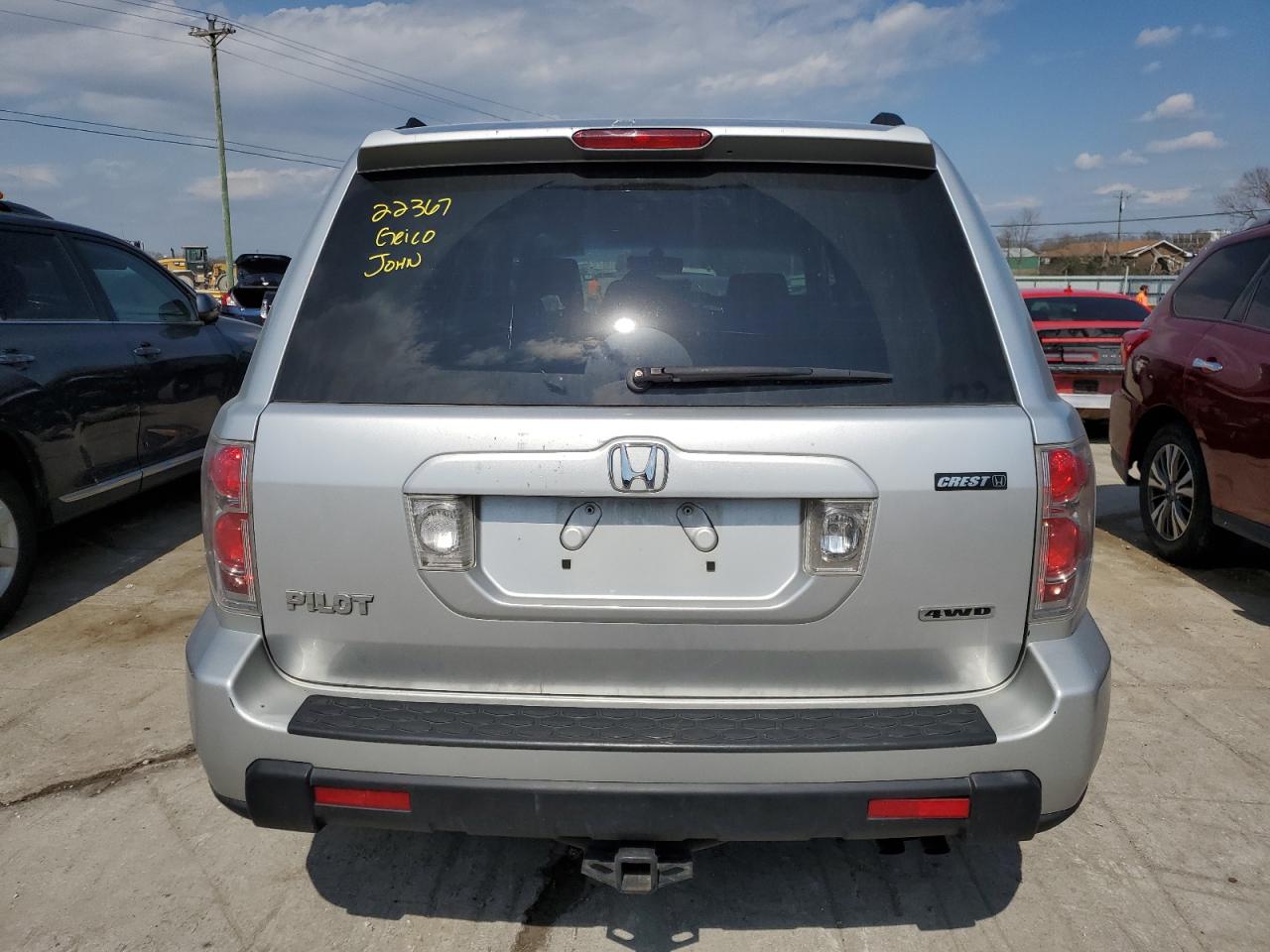 Photo 5 VIN: 5FNYF18537B009777 - HONDA PILOT 