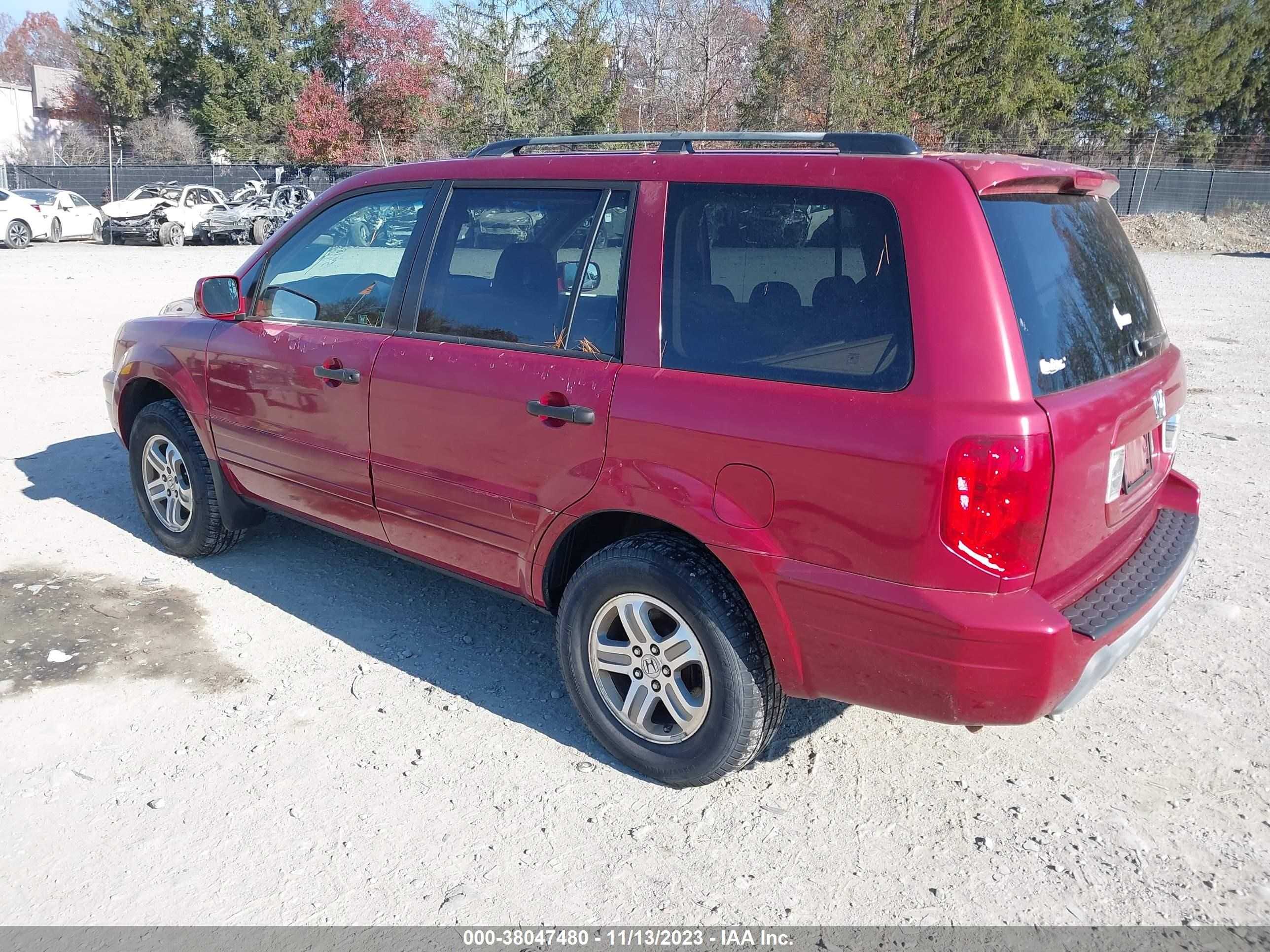 Photo 2 VIN: 5FNYF18545B065904 - HONDA PILOT 