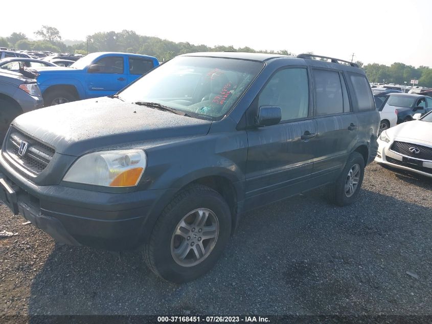 Photo 1 VIN: 5FNYF18574B006702 - HONDA PILOT 