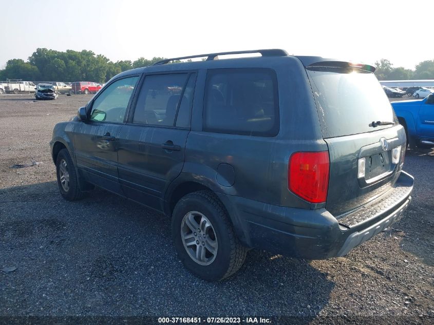 Photo 2 VIN: 5FNYF18574B006702 - HONDA PILOT 