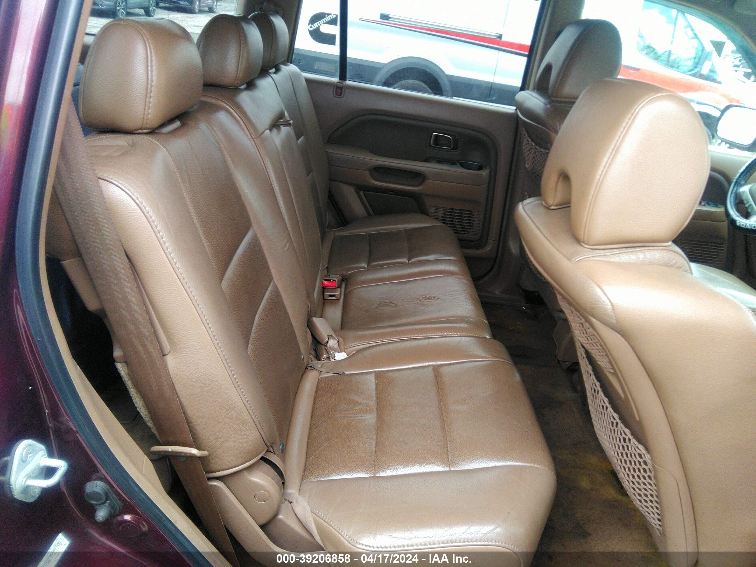 Photo 7 VIN: 5FNYF18587B021195 - HONDA PILOT 