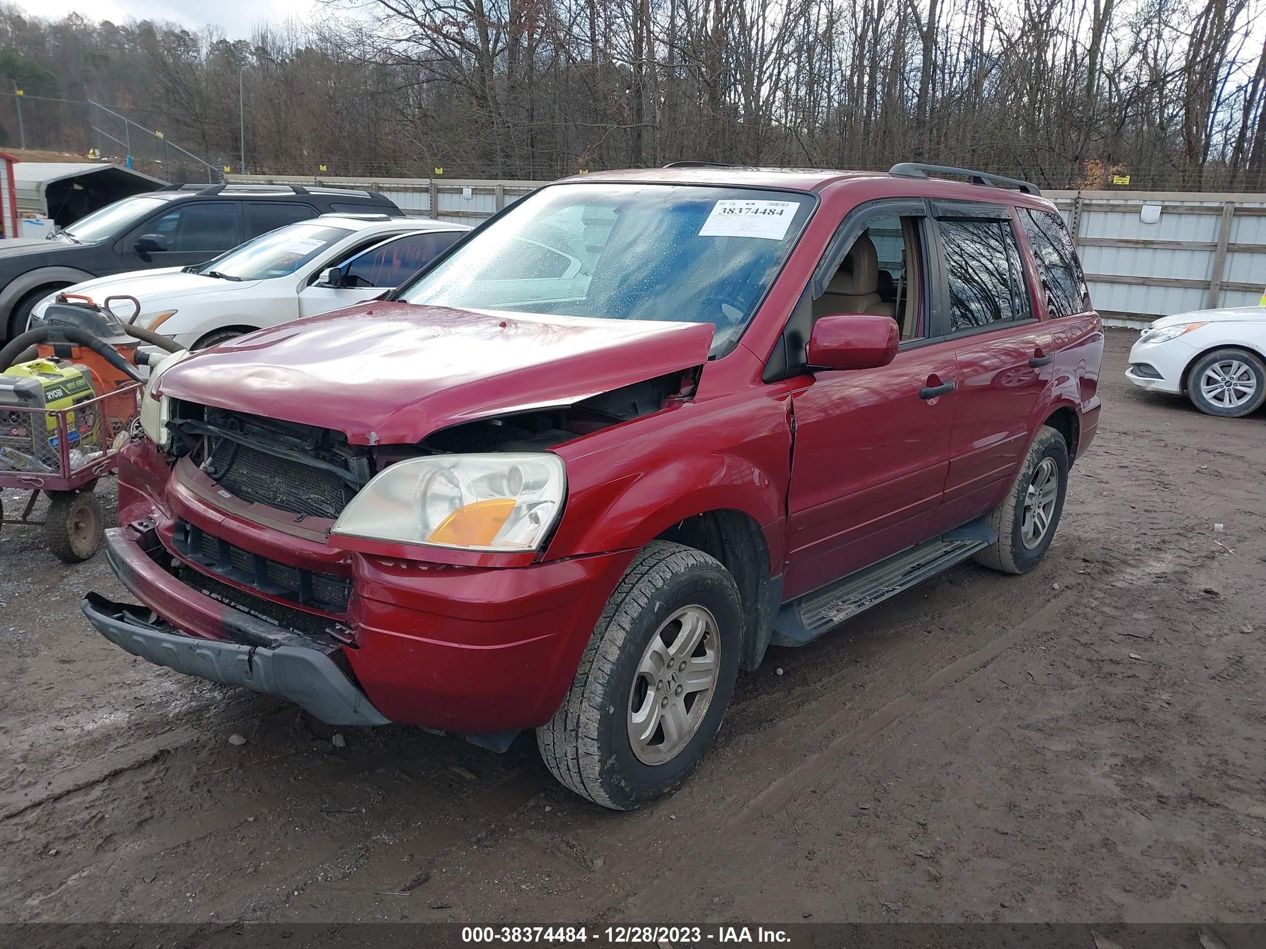 Photo 1 VIN: 5FNYF18605B067707 - HONDA PILOT 