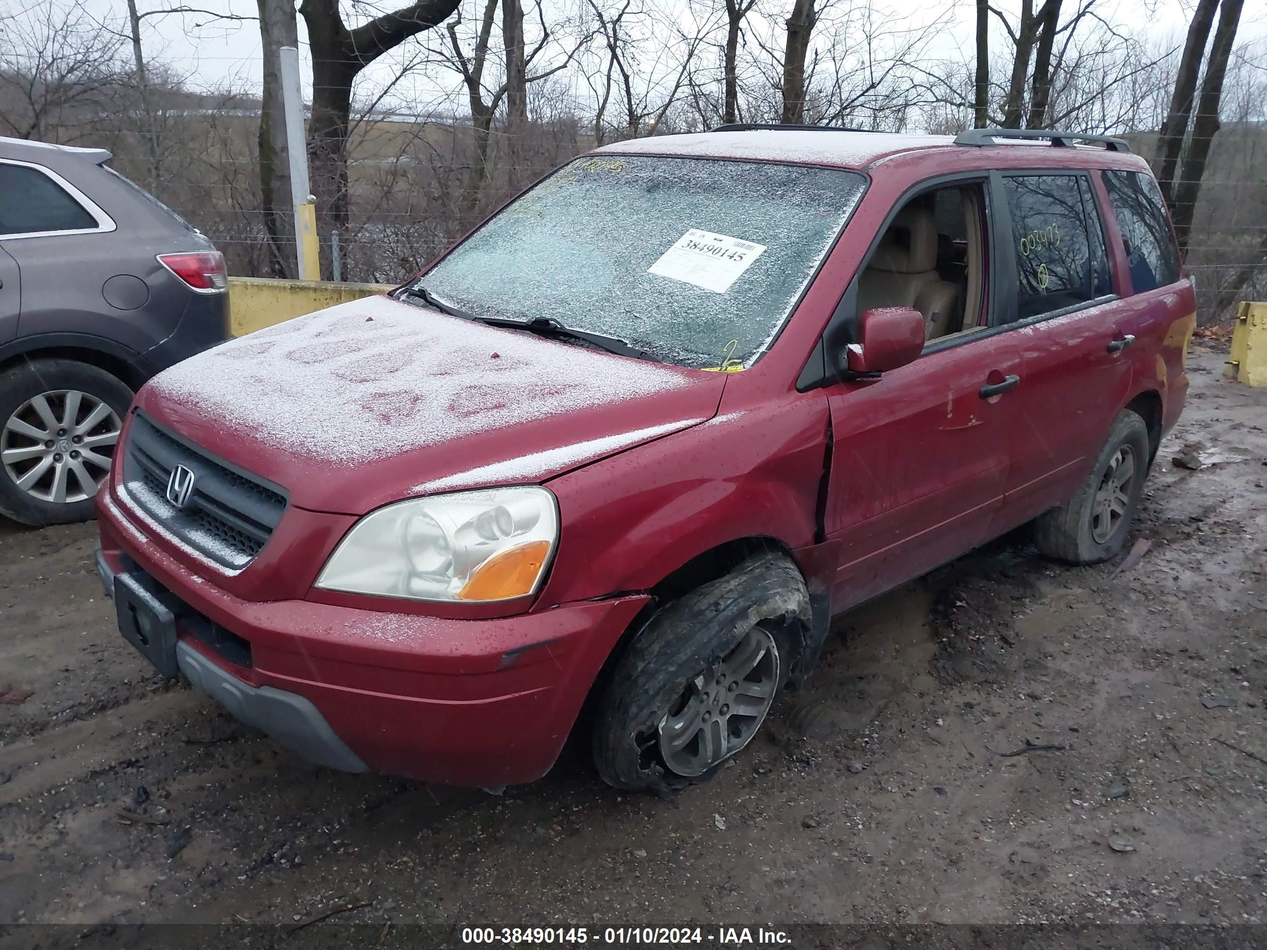 Photo 1 VIN: 5FNYF18624B003473 - HONDA PILOT 