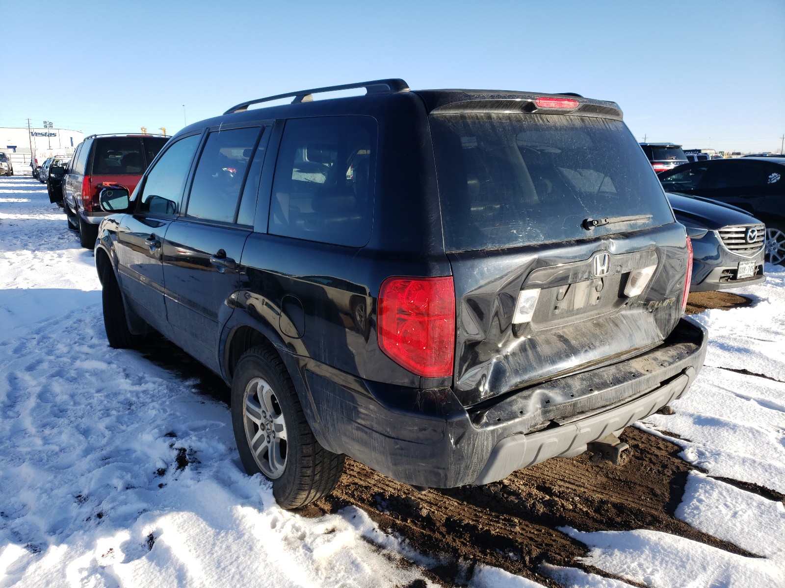 Photo 2 VIN: 5FNYF18625B062833 - HONDA PILOT EXL 