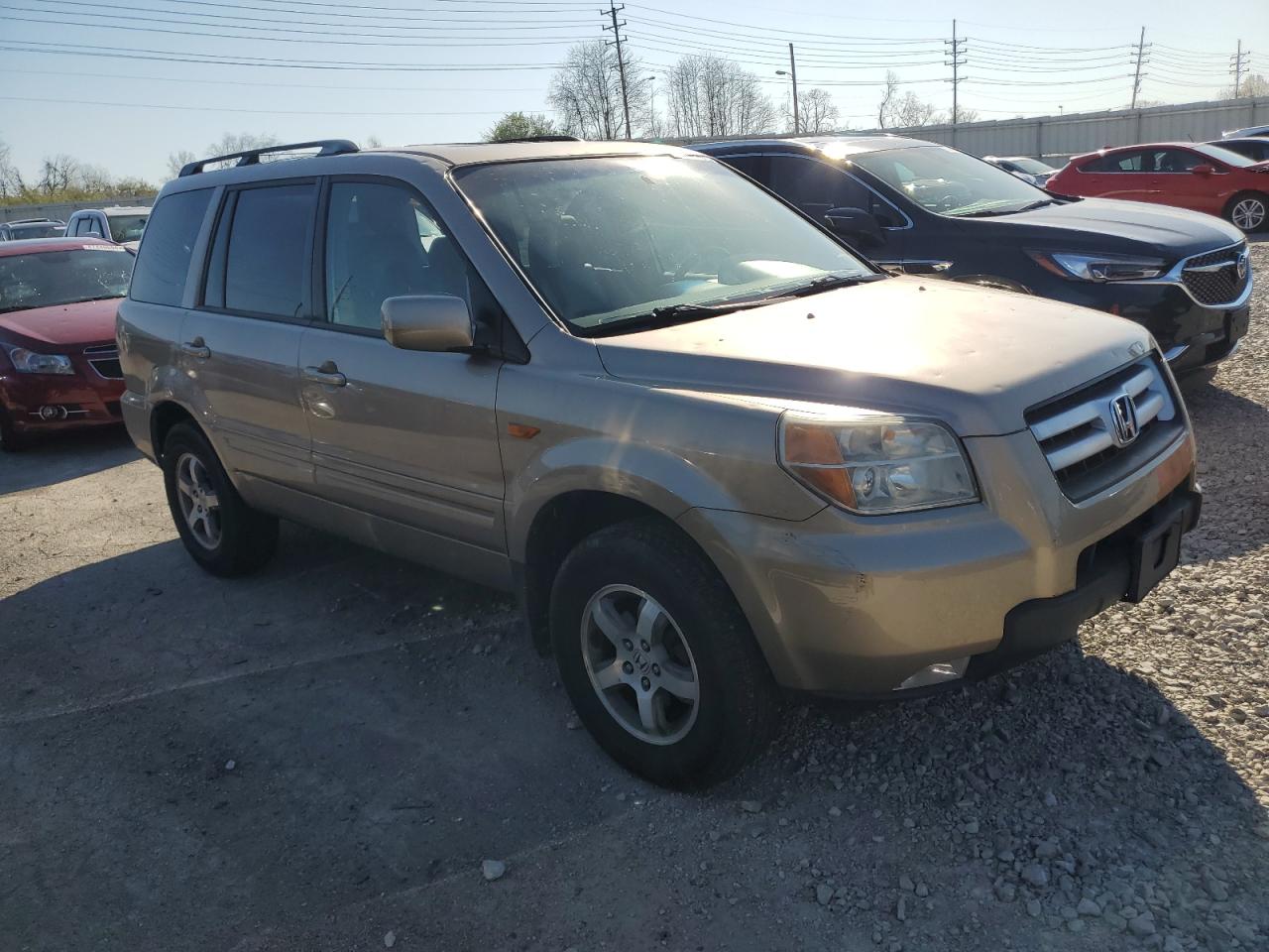 Photo 3 VIN: 5FNYF18657B009899 - HONDA PILOT 