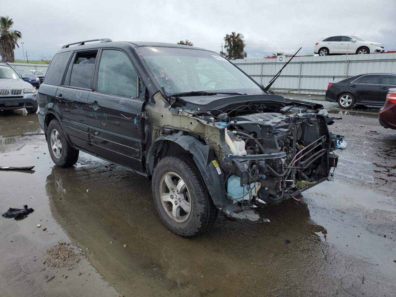 Photo 3 VIN: 5FNYF18708B038883 - HONDA PILOT 