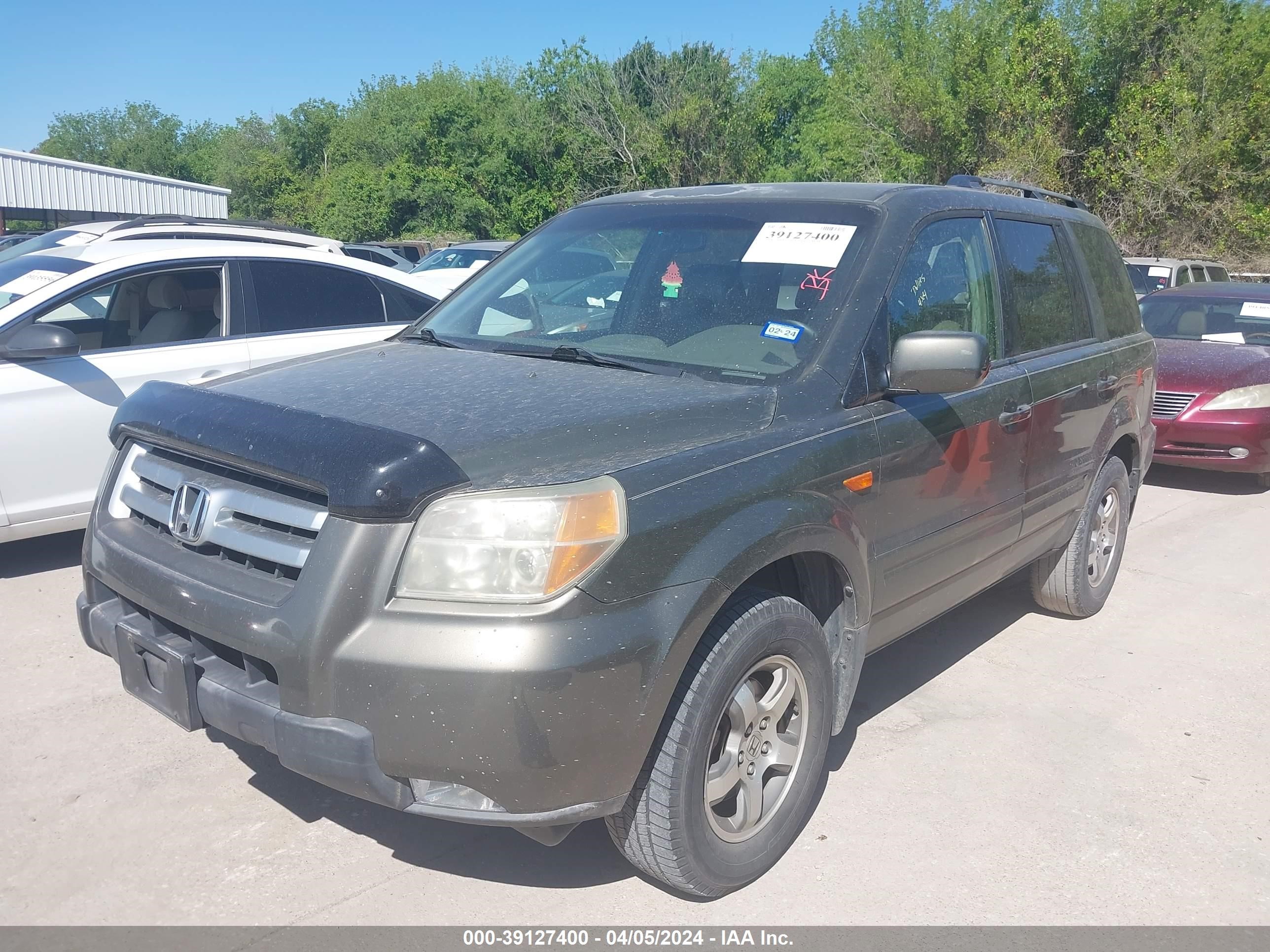 Photo 1 VIN: 5FNYF18726B026506 - HONDA PILOT 