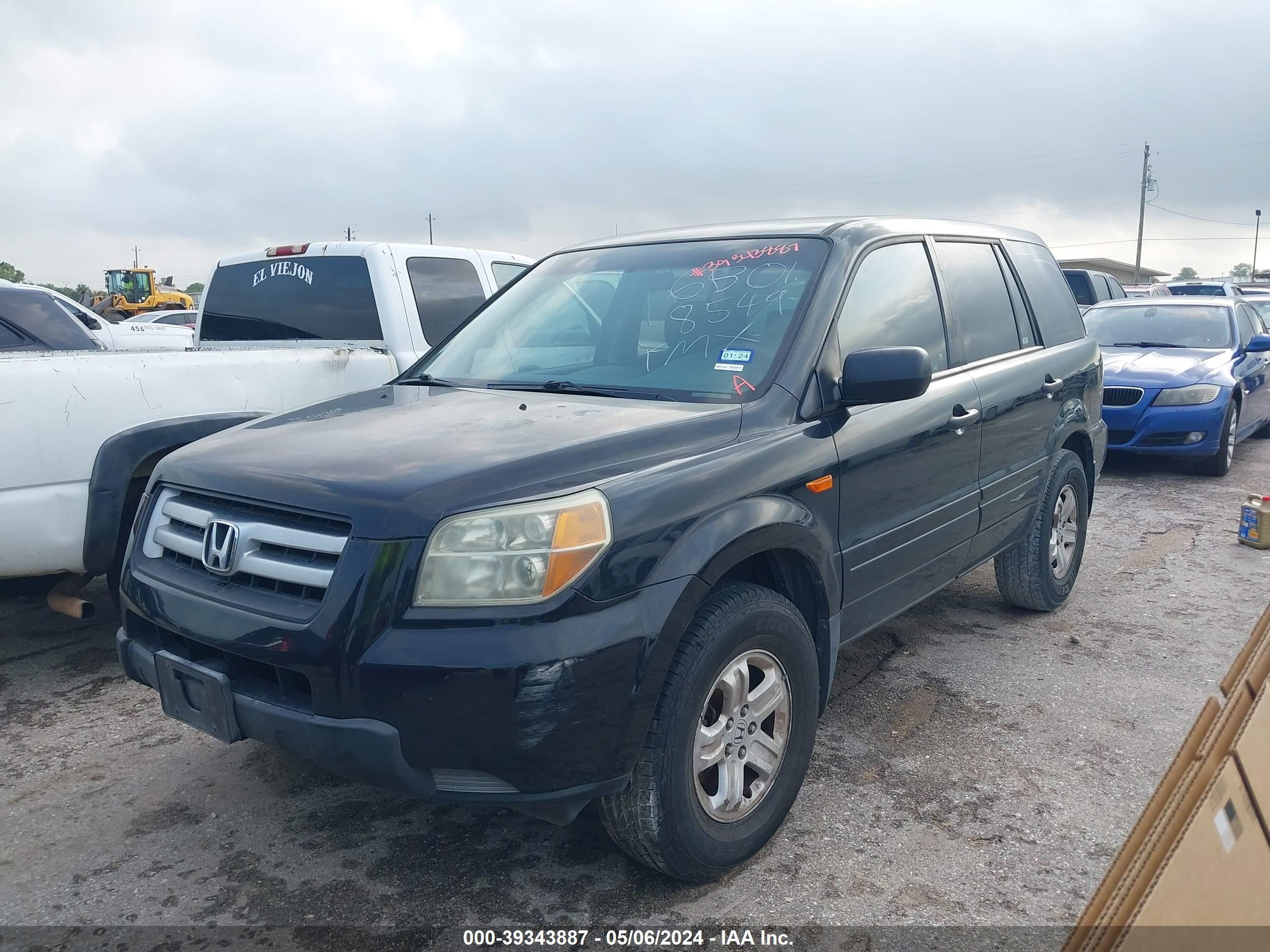 Photo 1 VIN: 5FNYF28106B018549 - HONDA PILOT 