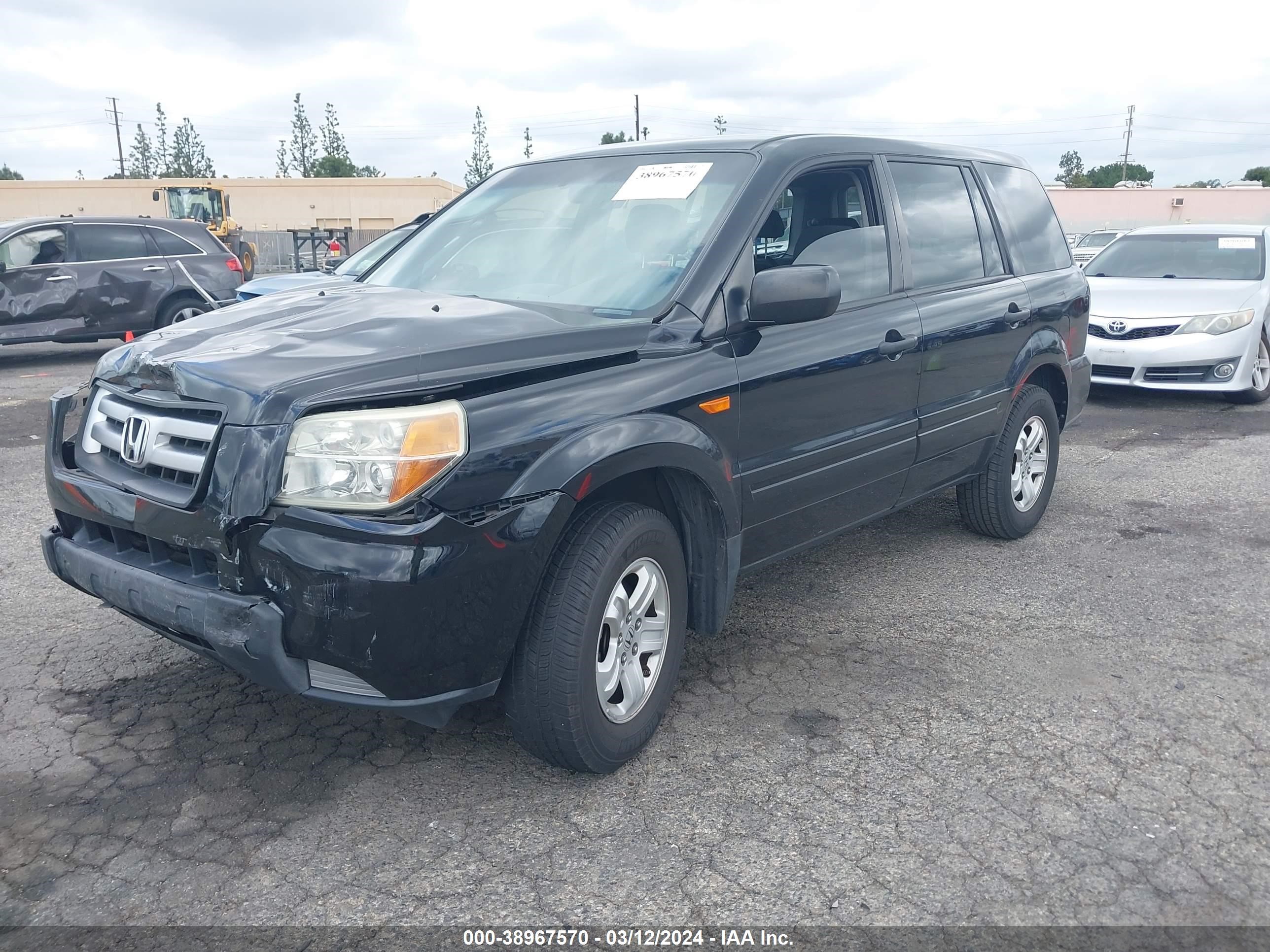 Photo 1 VIN: 5FNYF28106B024416 - HONDA PILOT 