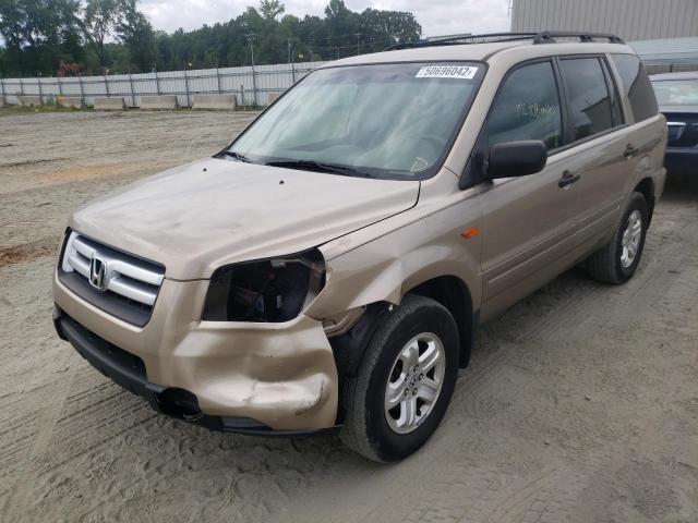 Photo 1 VIN: 5FNYF28117B023129 - HONDA PILOT LX 