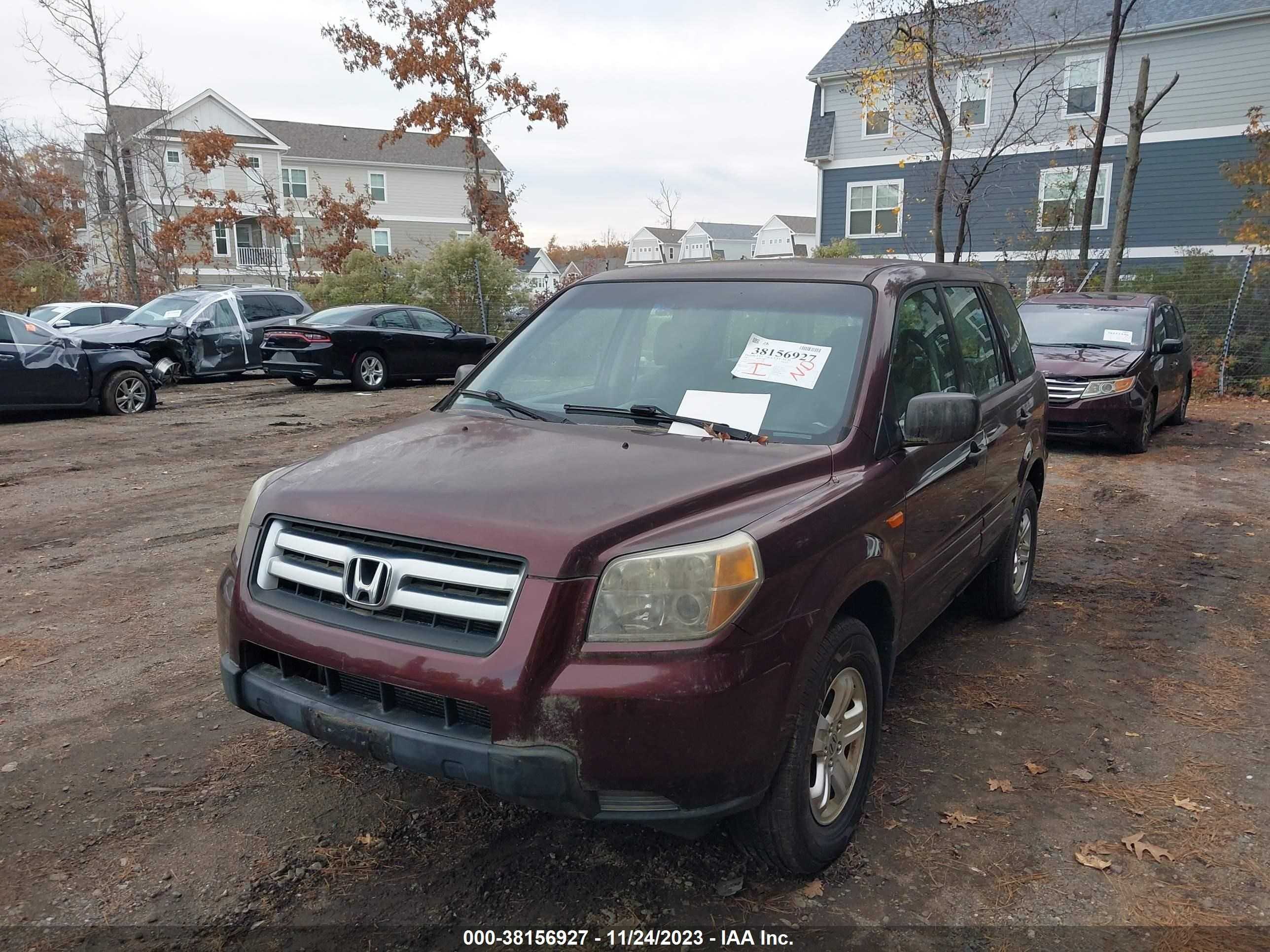 Photo 1 VIN: 5FNYF28117B033515 - HONDA PILOT 