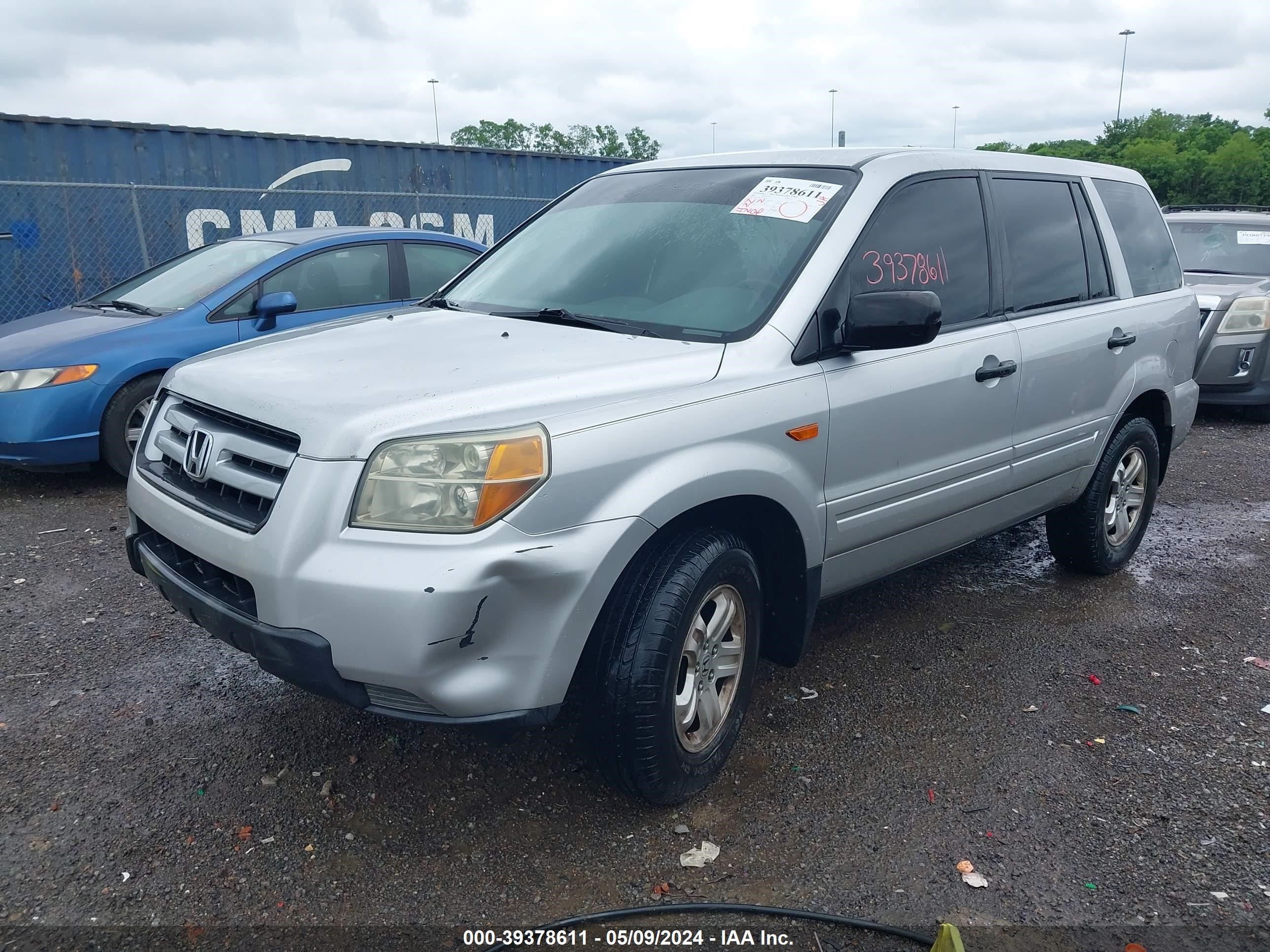 Photo 1 VIN: 5FNYF28126B007911 - HONDA PILOT 