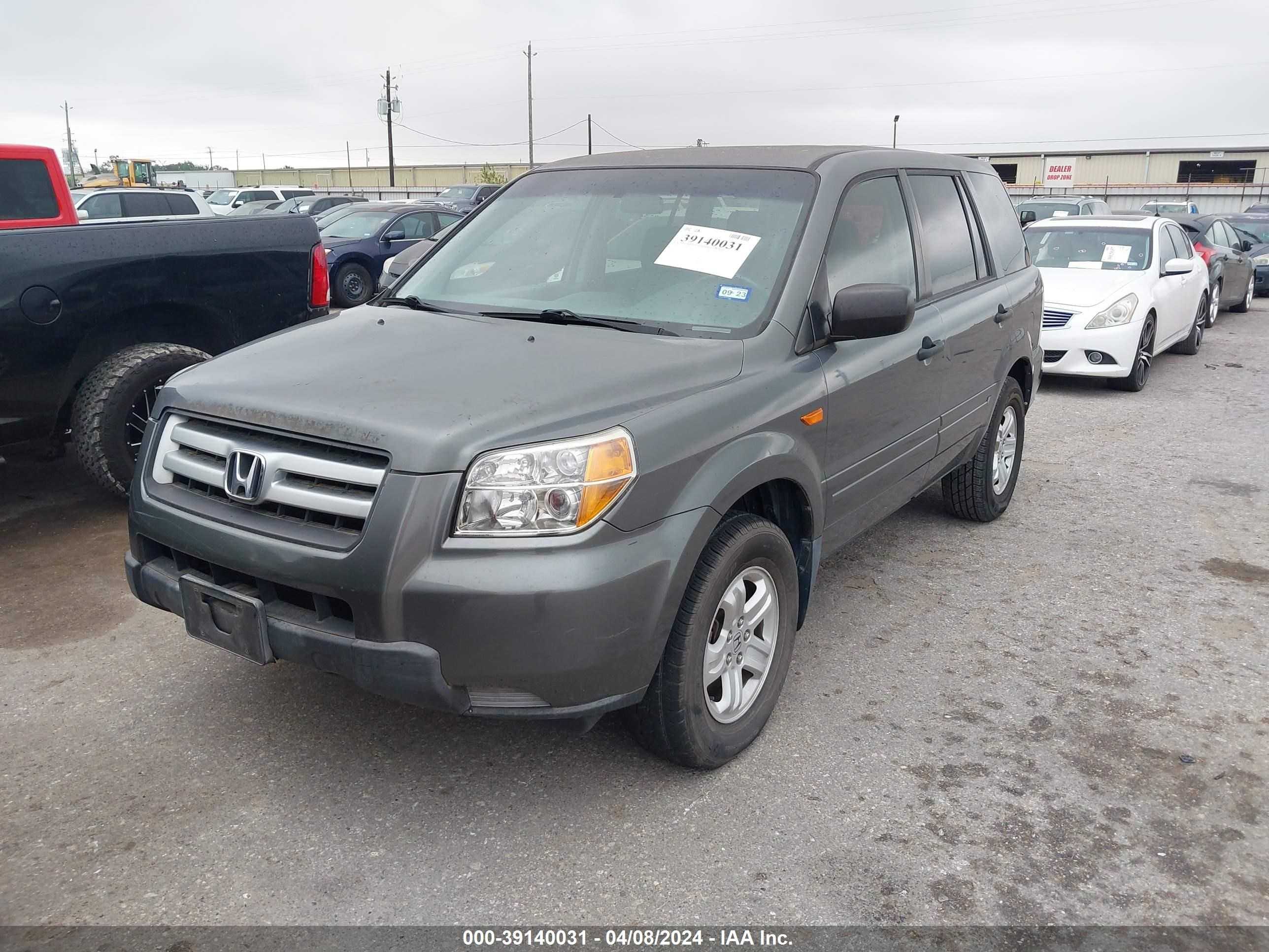 Photo 1 VIN: 5FNYF28127B001138 - HONDA PILOT 