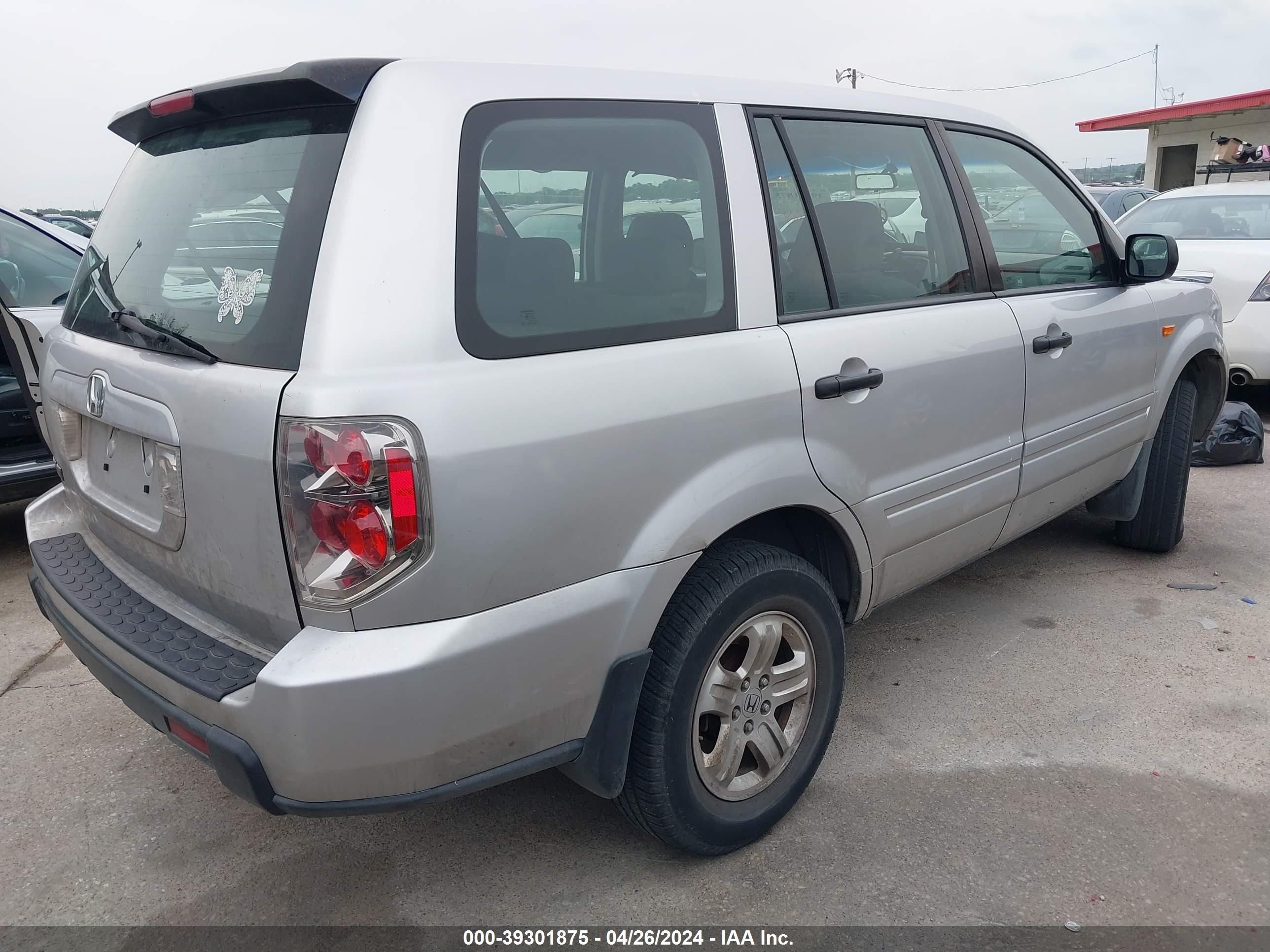 Photo 3 VIN: 5FNYF28137B040790 - HONDA PILOT 