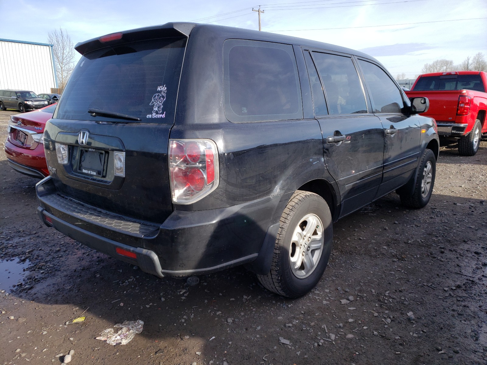 Photo 3 VIN: 5FNYF28137B042331 - HONDA PILOT LX 