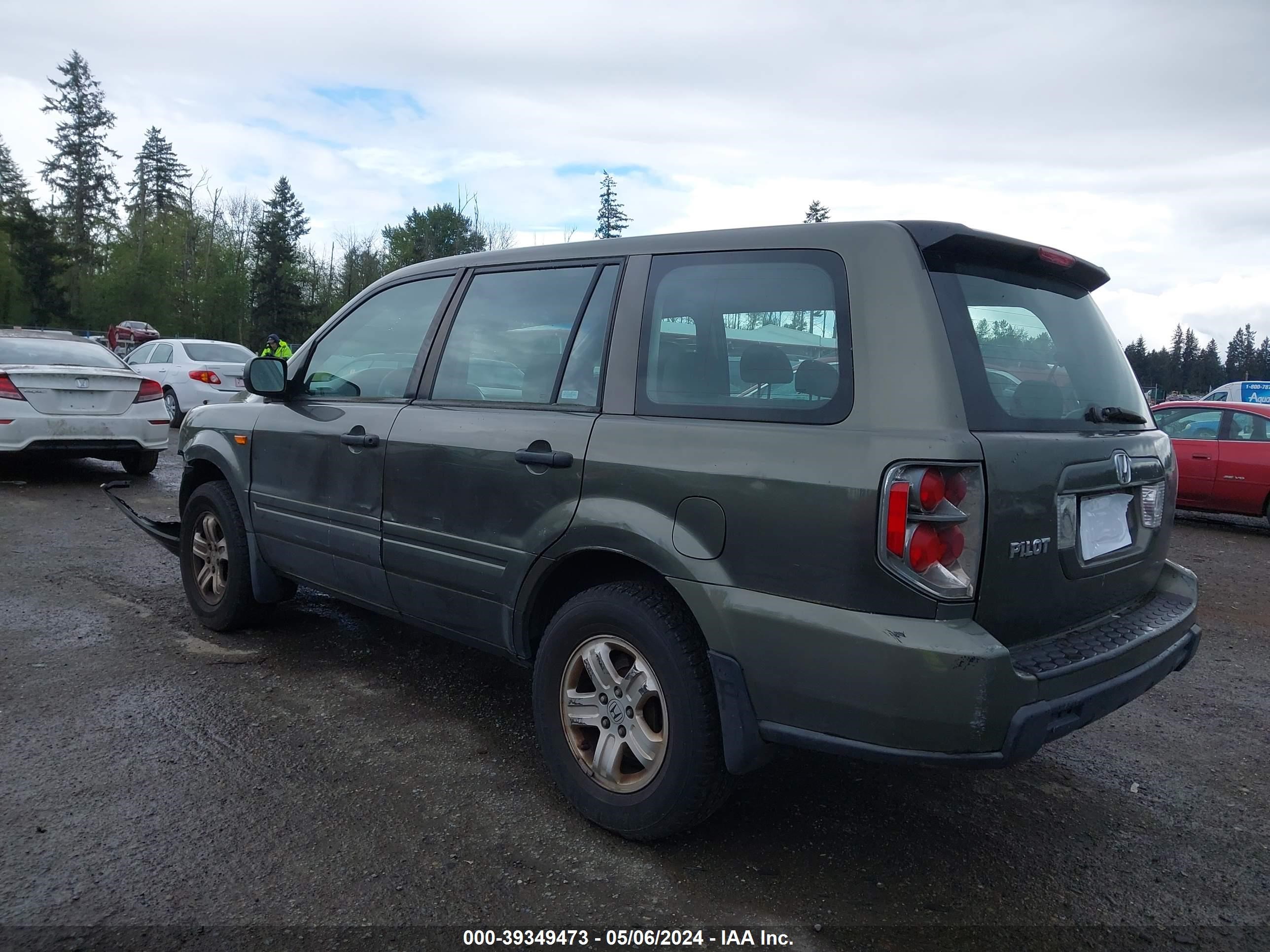 Photo 2 VIN: 5FNYF28176B040354 - HONDA PILOT 