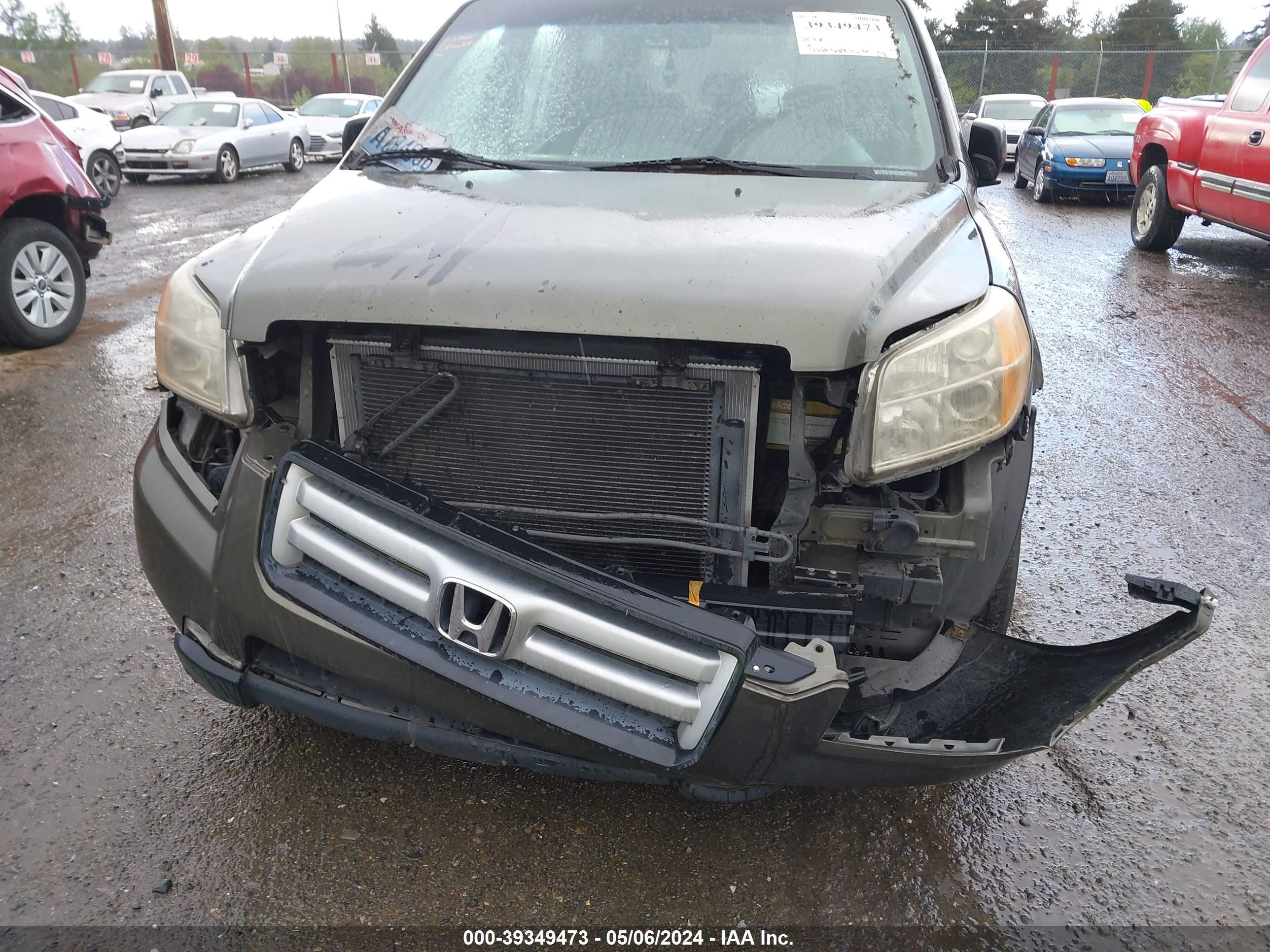 Photo 5 VIN: 5FNYF28176B040354 - HONDA PILOT 