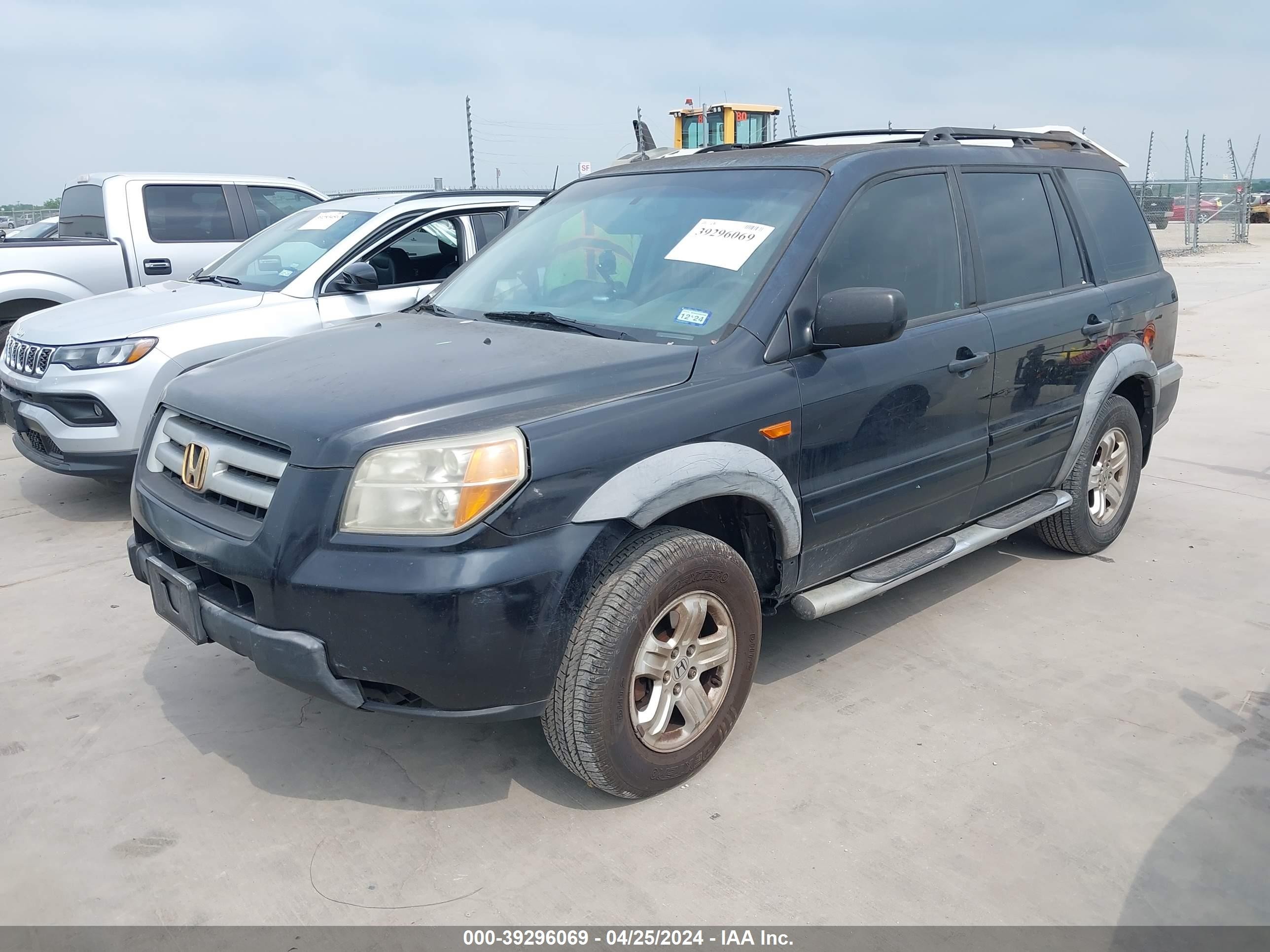 Photo 1 VIN: 5FNYF28186B024423 - HONDA PILOT 