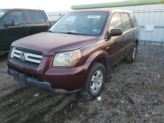 Photo 1 VIN: 5FNYF28197B033522 - HONDA PILOT LX 