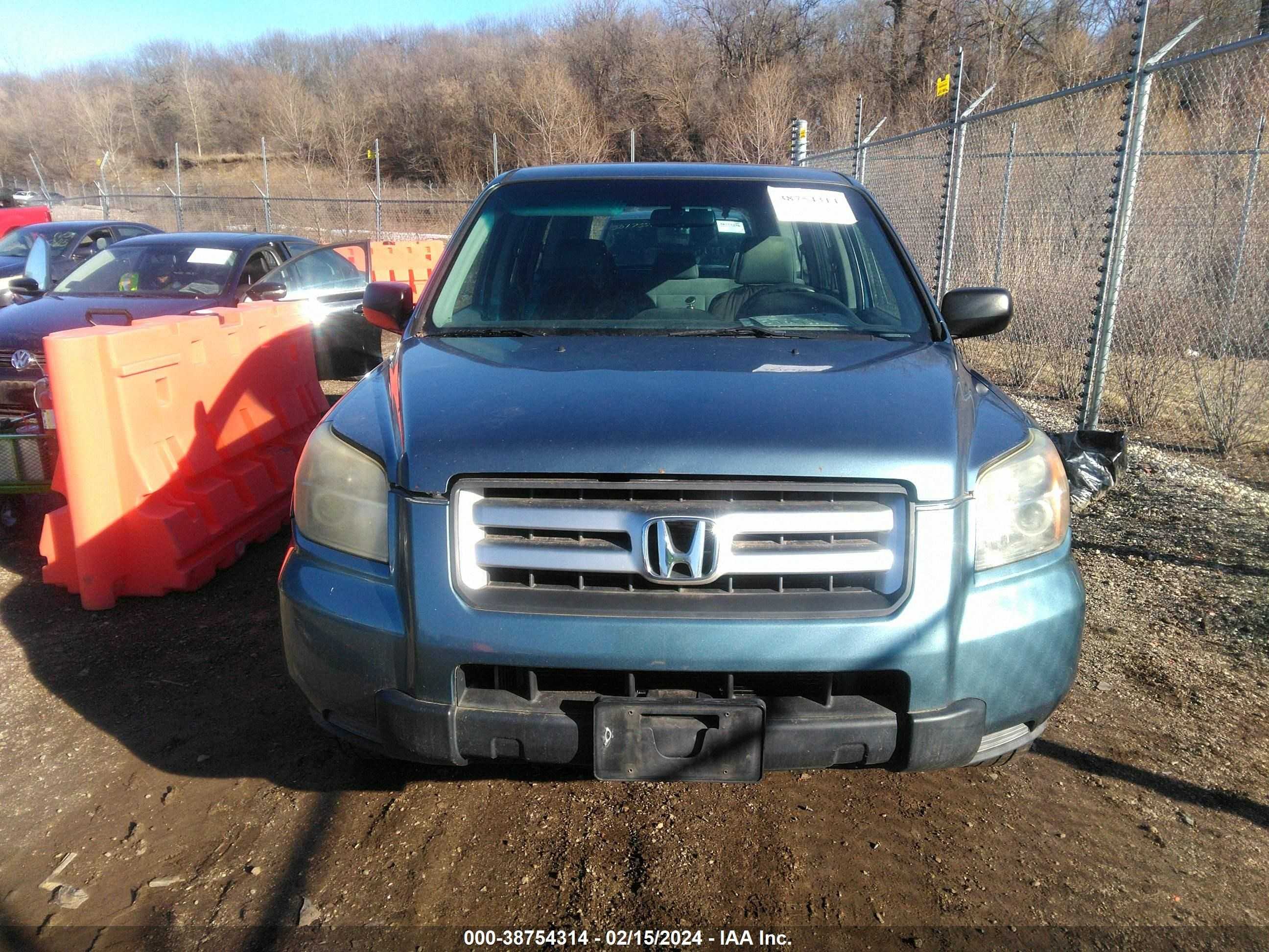 Photo 11 VIN: 5FNYF281X7B018608 - HONDA PILOT 