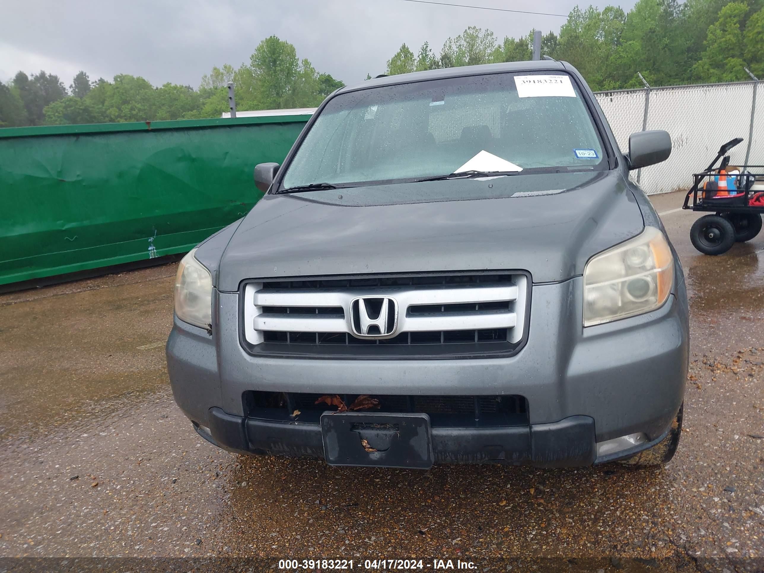 Photo 5 VIN: 5FNYF284178027949 - HONDA PILOT 