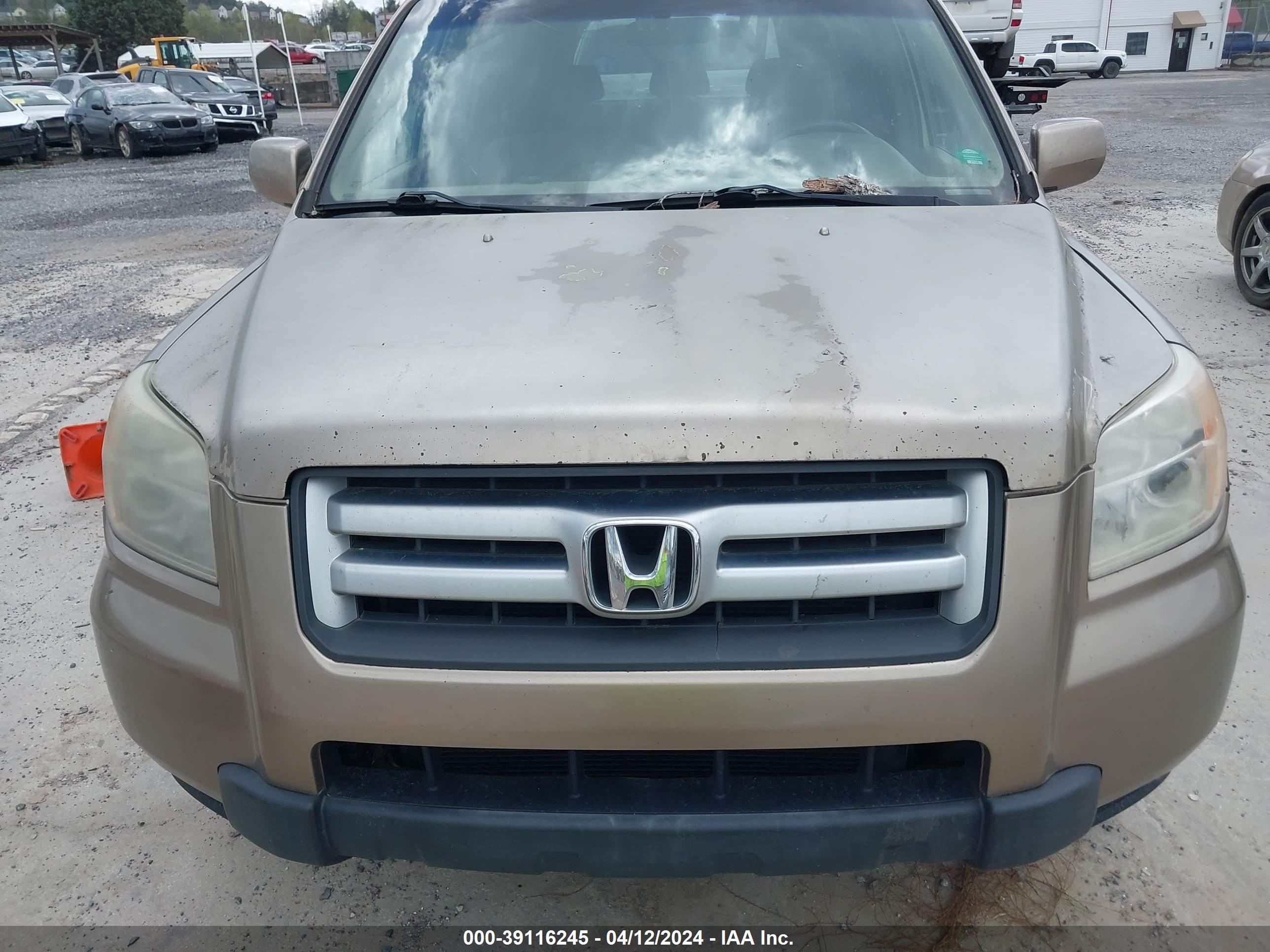 Photo 5 VIN: 5FNYF28437B001367 - HONDA PILOT 