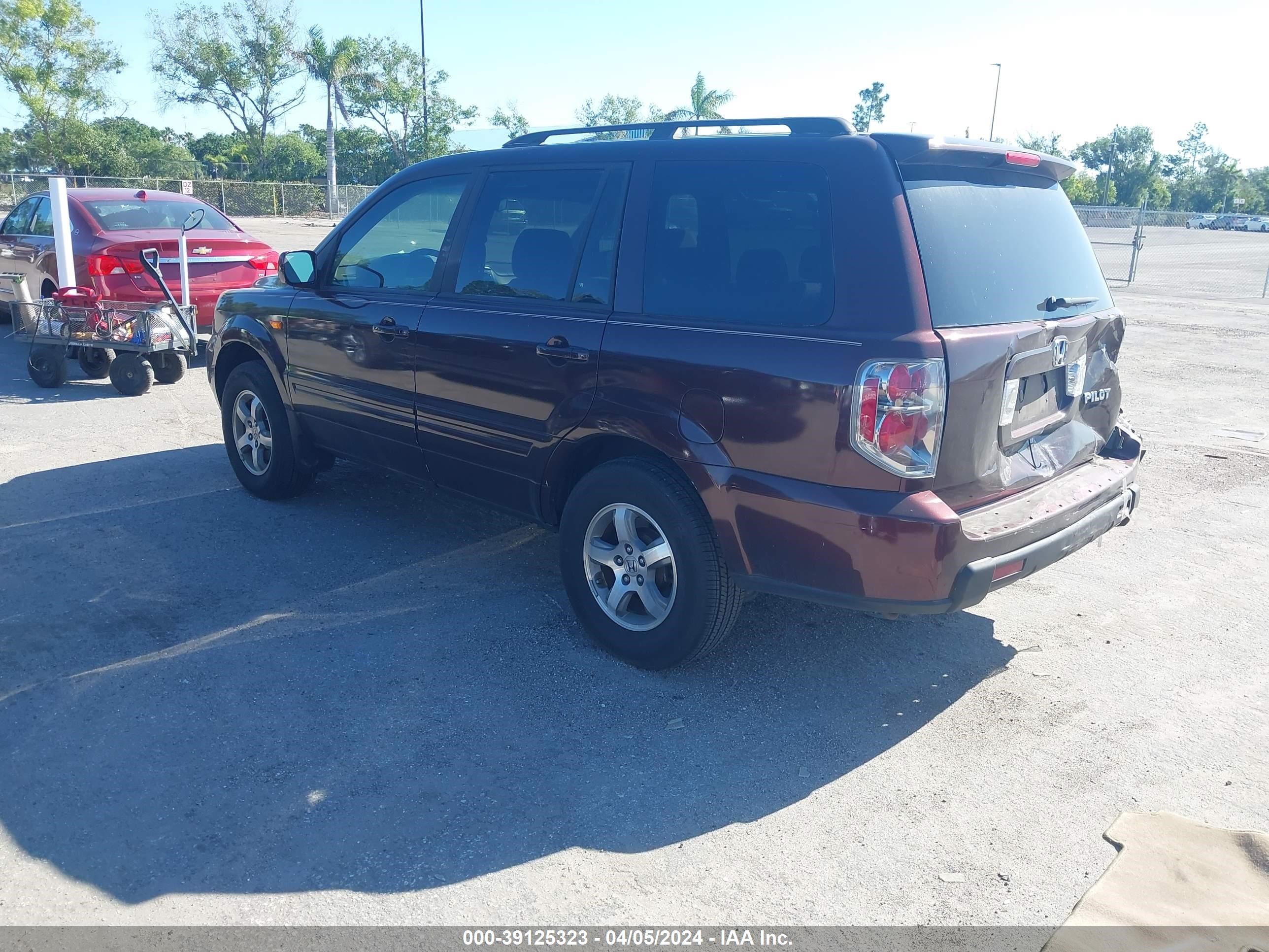 Photo 2 VIN: 5FNYF28437B021389 - HONDA PILOT 